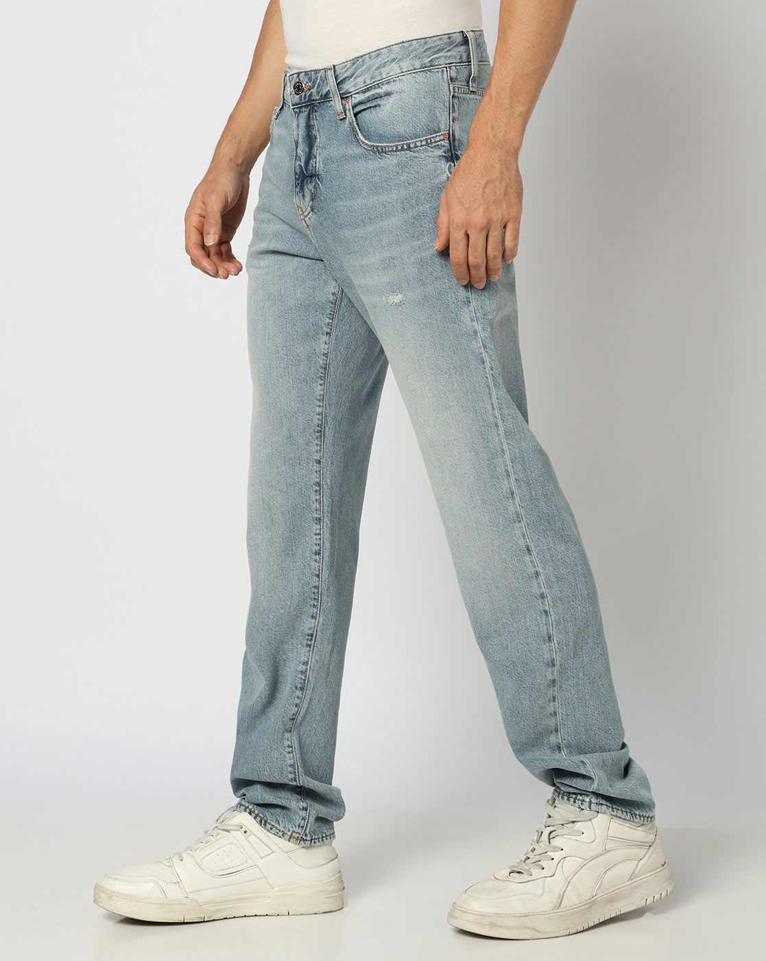 J16 Straight Fit Light Blue Denim