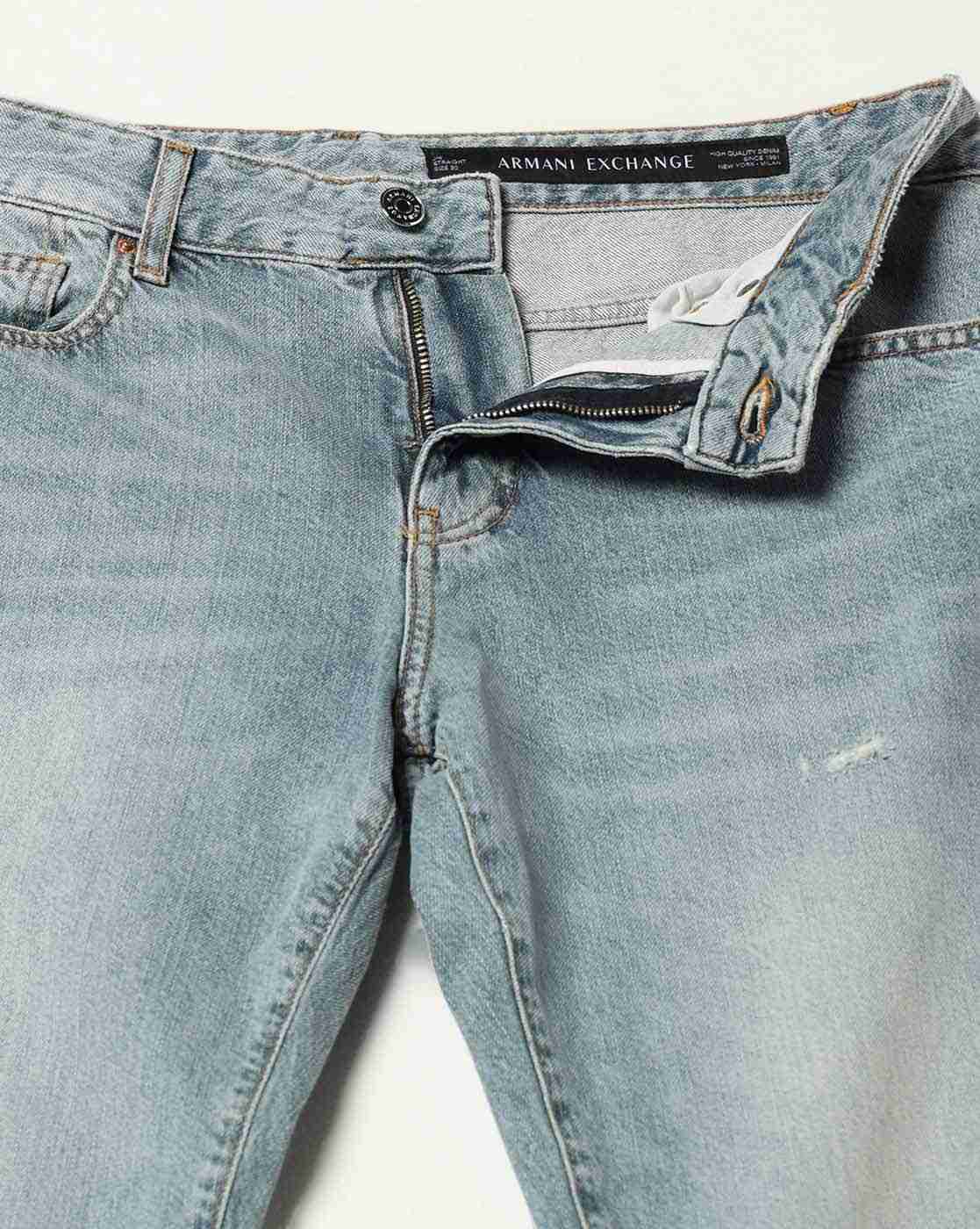 J16 Straight Fit Light Blue Denim