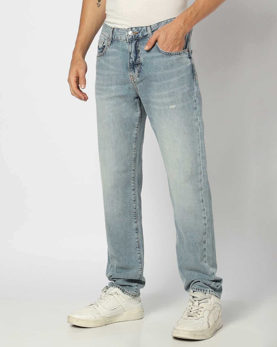 J16 Straight Fit Light Blue Denim