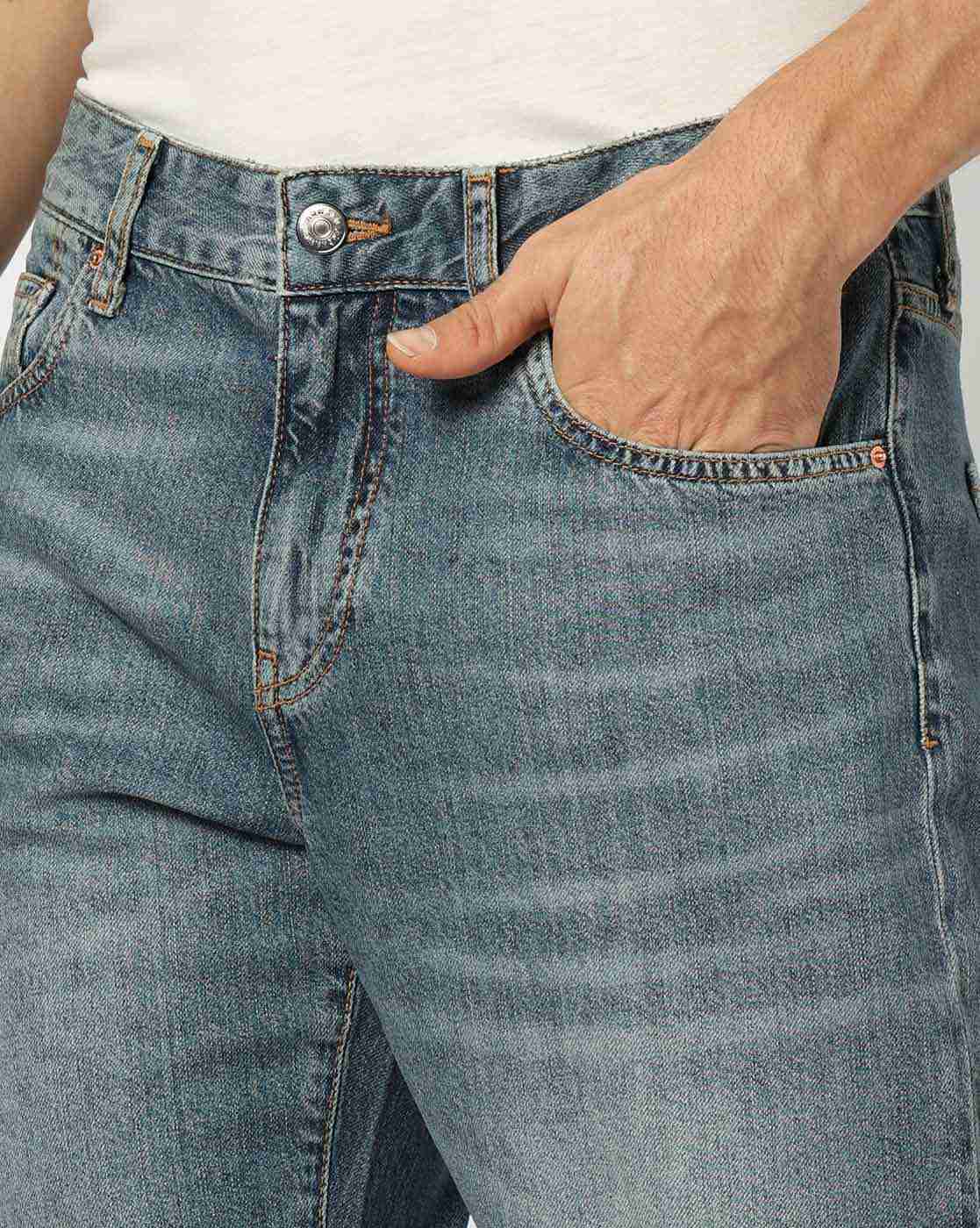 J16 Straight Fit Light Blue Denim