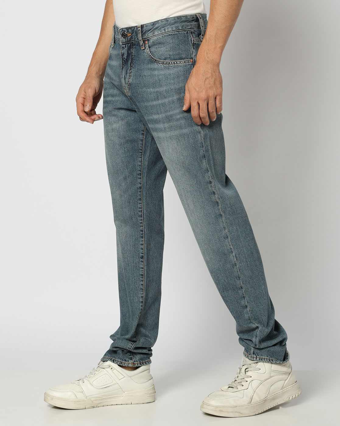 J16 Straight Fit Light Blue Denim
