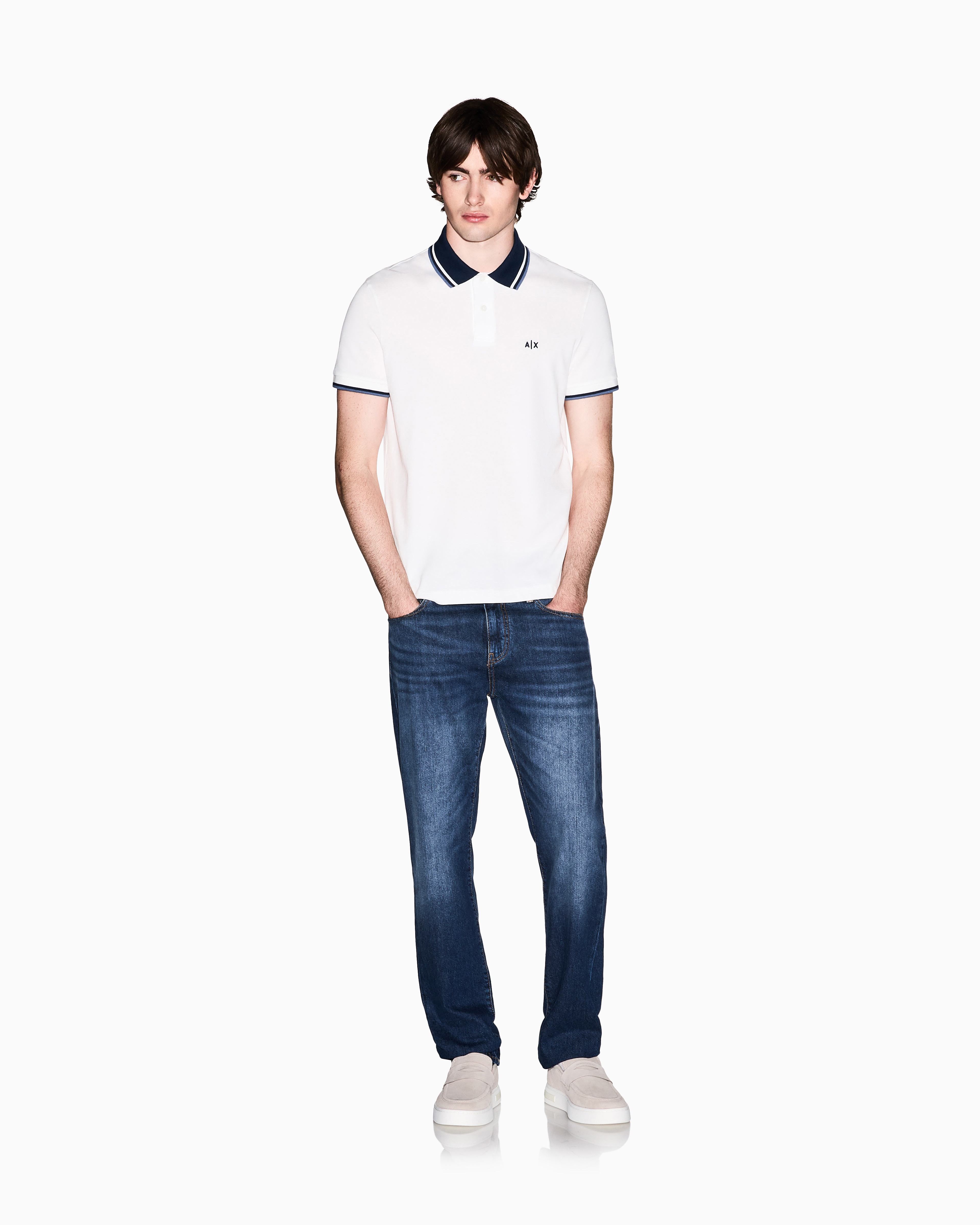 J16 Straight Fit Medium Blue Denim