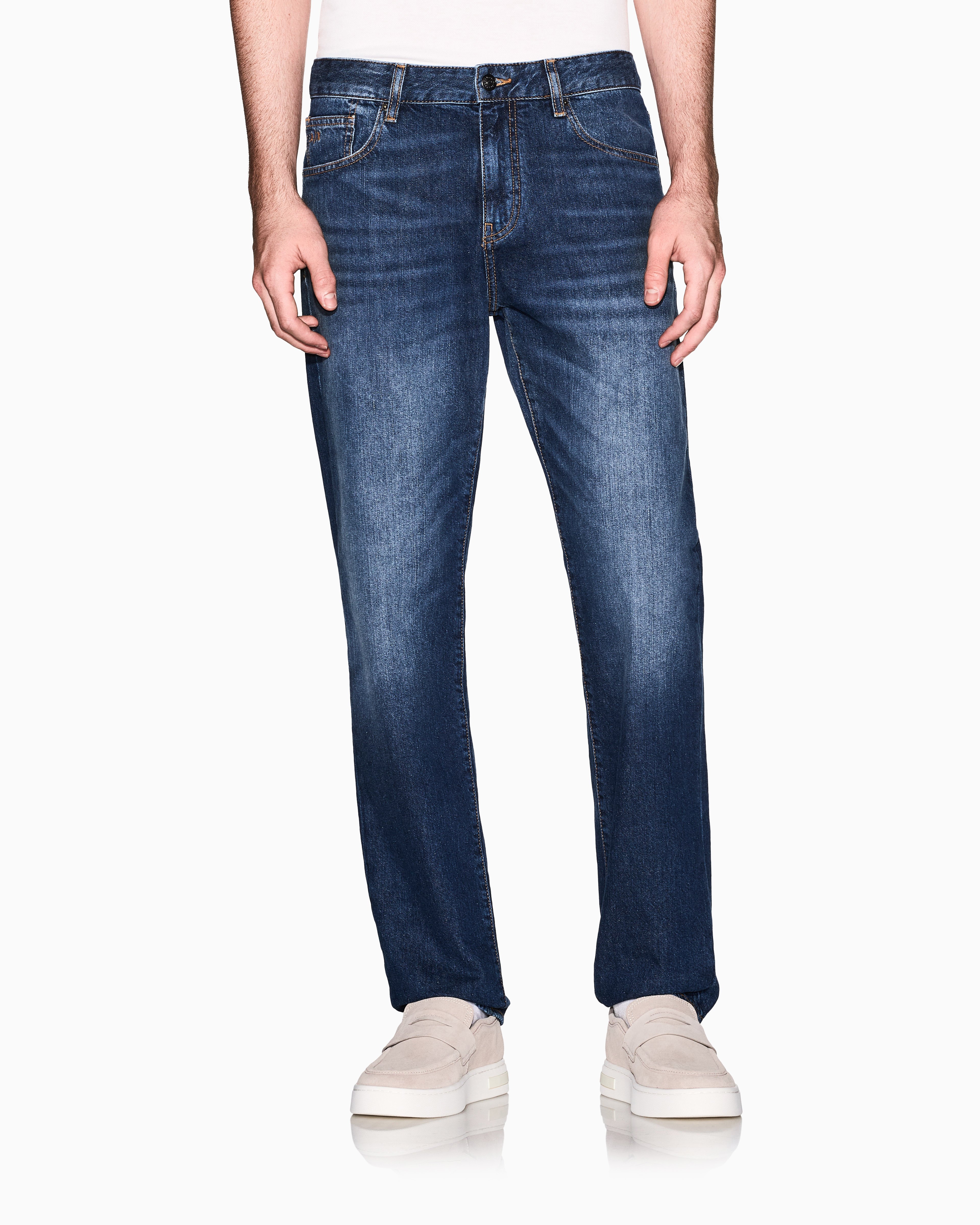 J16 Straight Fit Medium Blue Denim