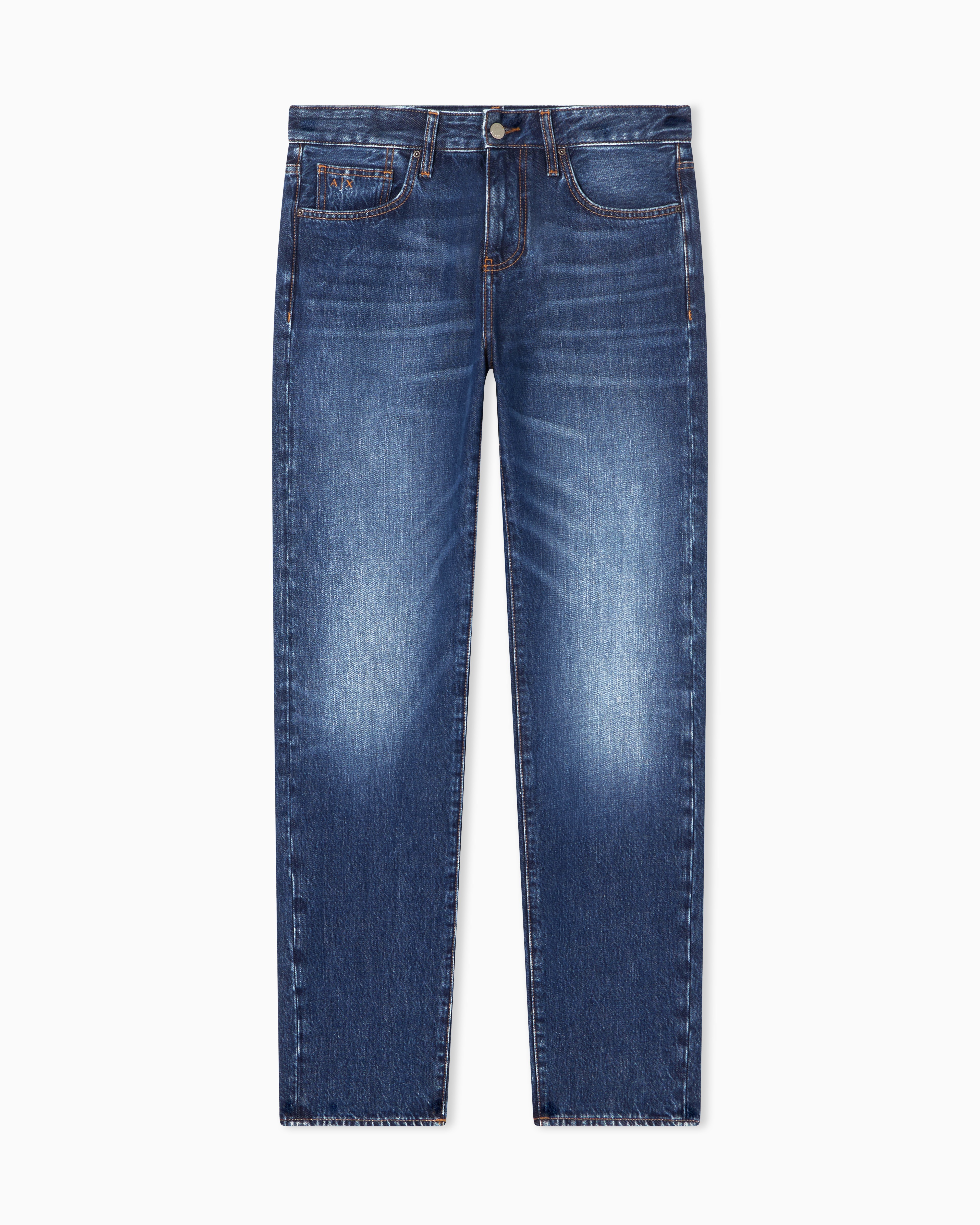 J16 Straight Fit Medium Blue Denim