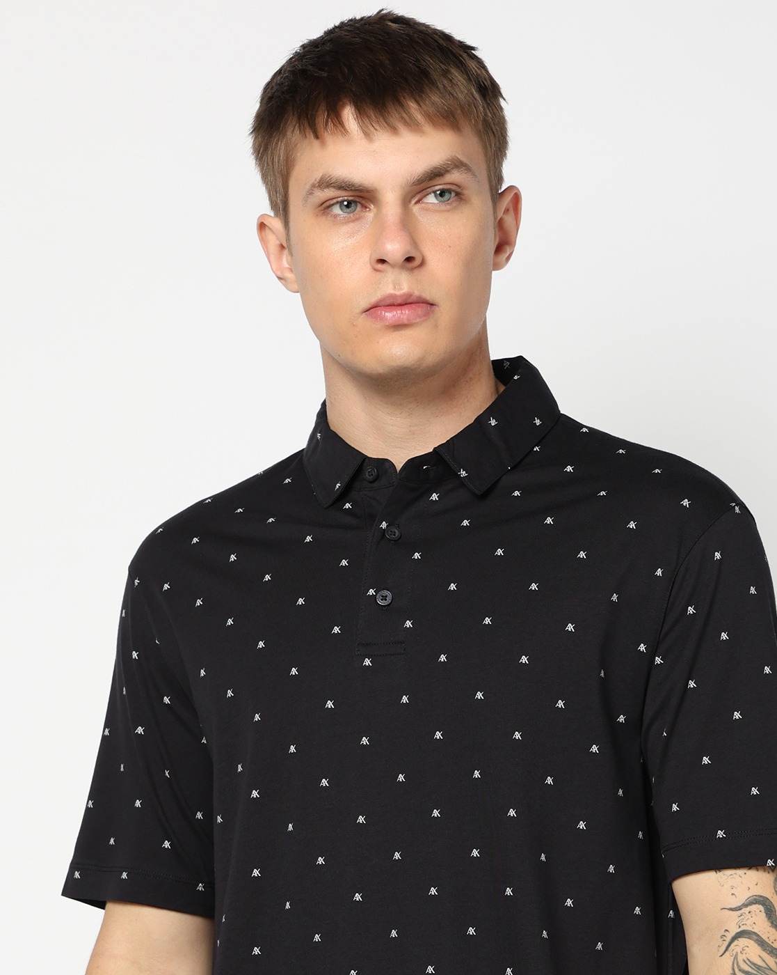 Mini pattern Regular Fit POLO SHIRT