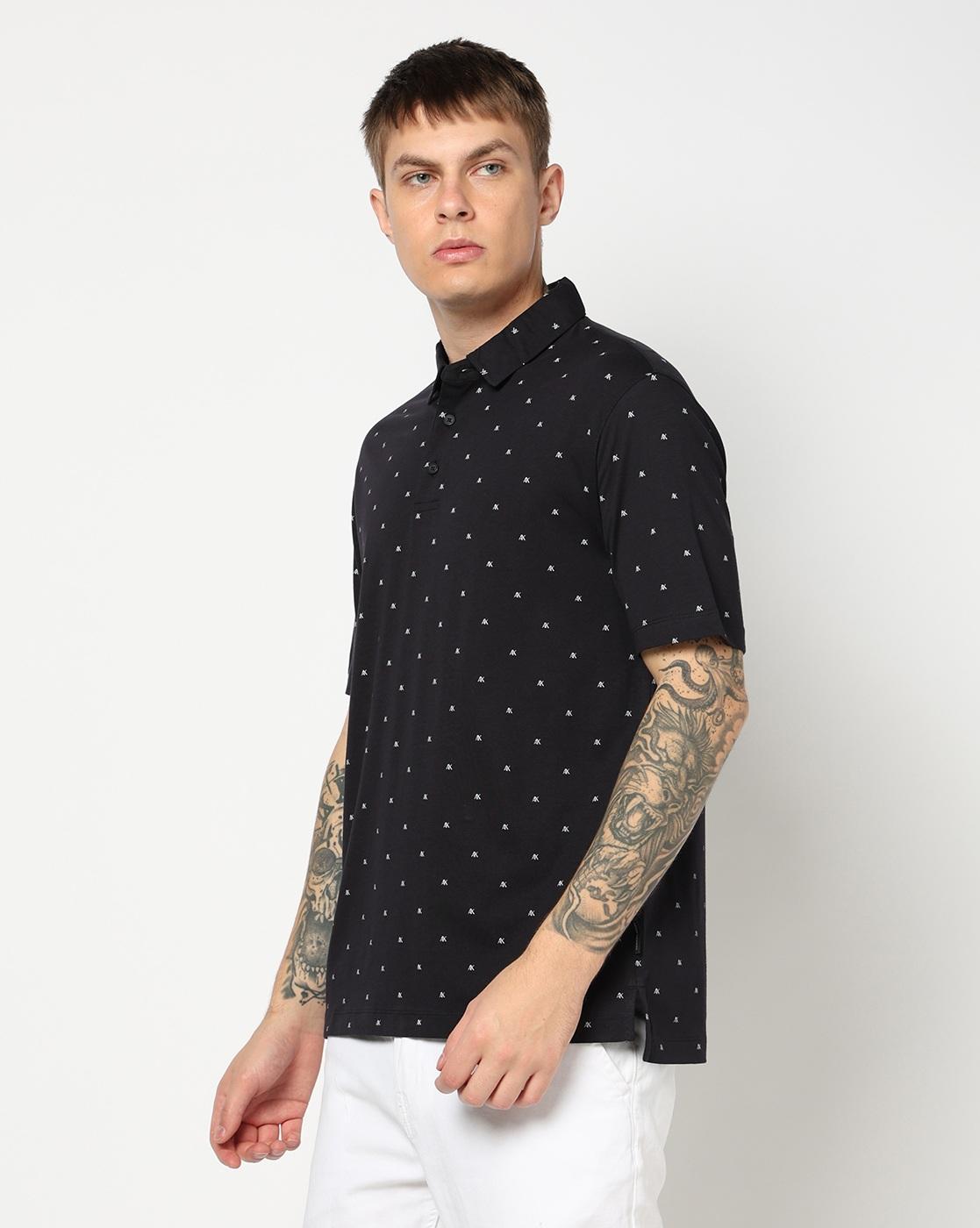 Mini pattern Regular Fit POLO SHIRT