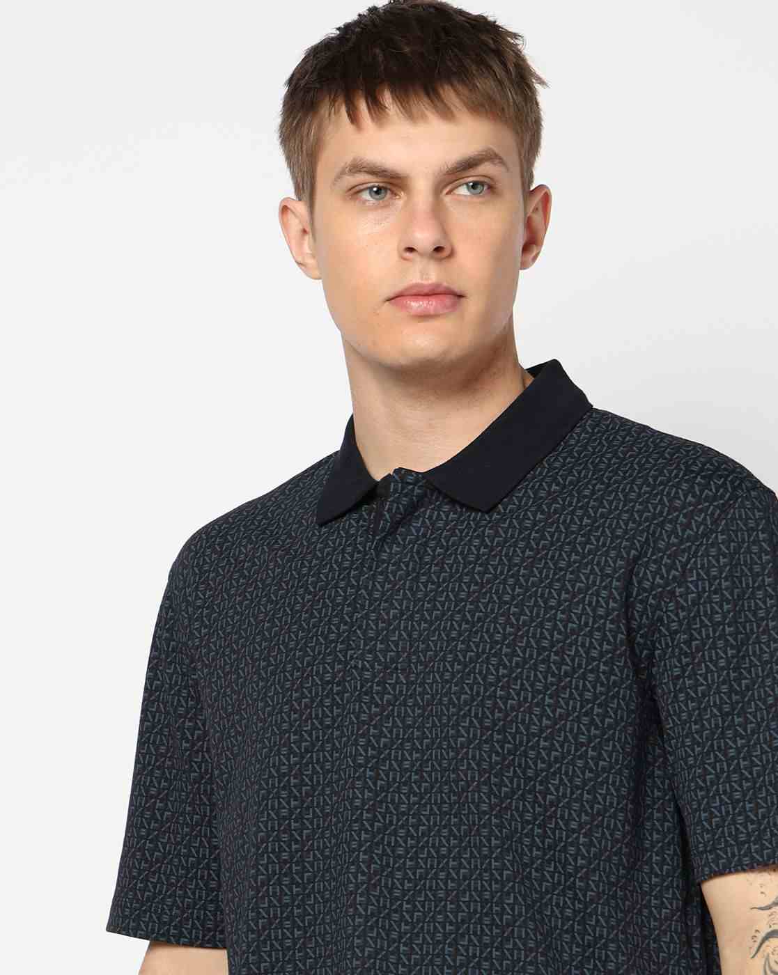 Mini pattern Regular Fit POLO SHIRT