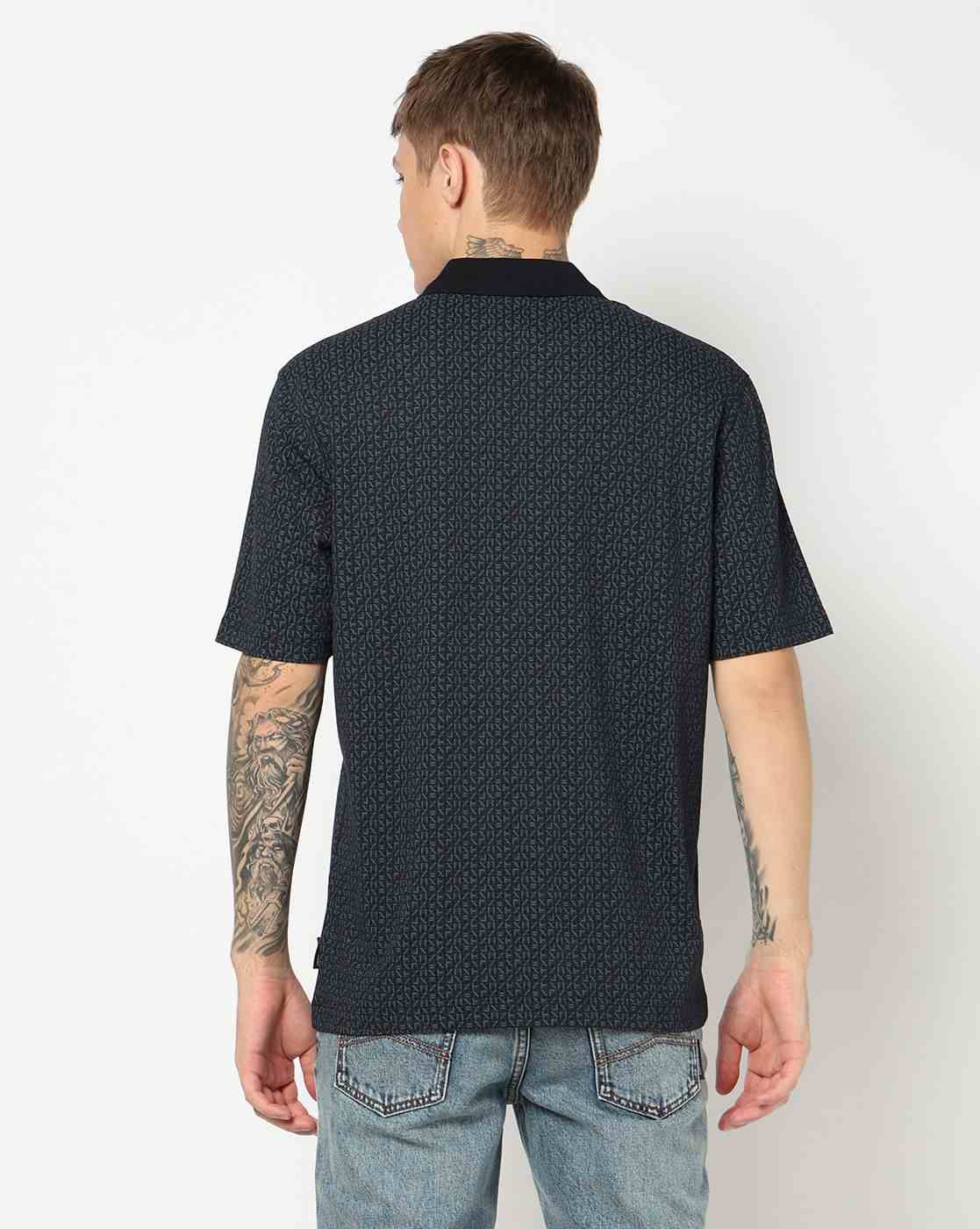 Mini pattern Regular Fit POLO SHIRT