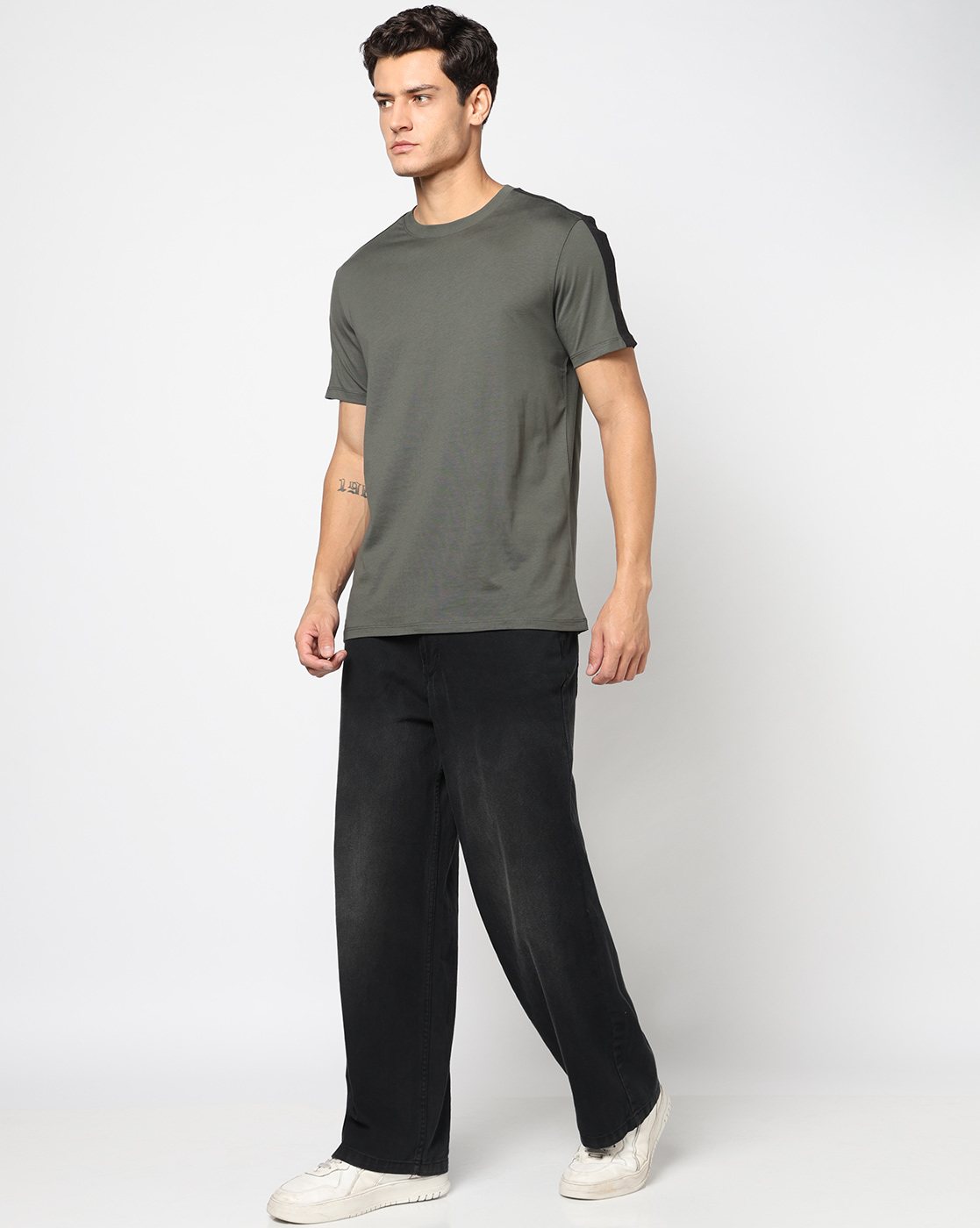 Logo tape Regular Fit T-SHIRT