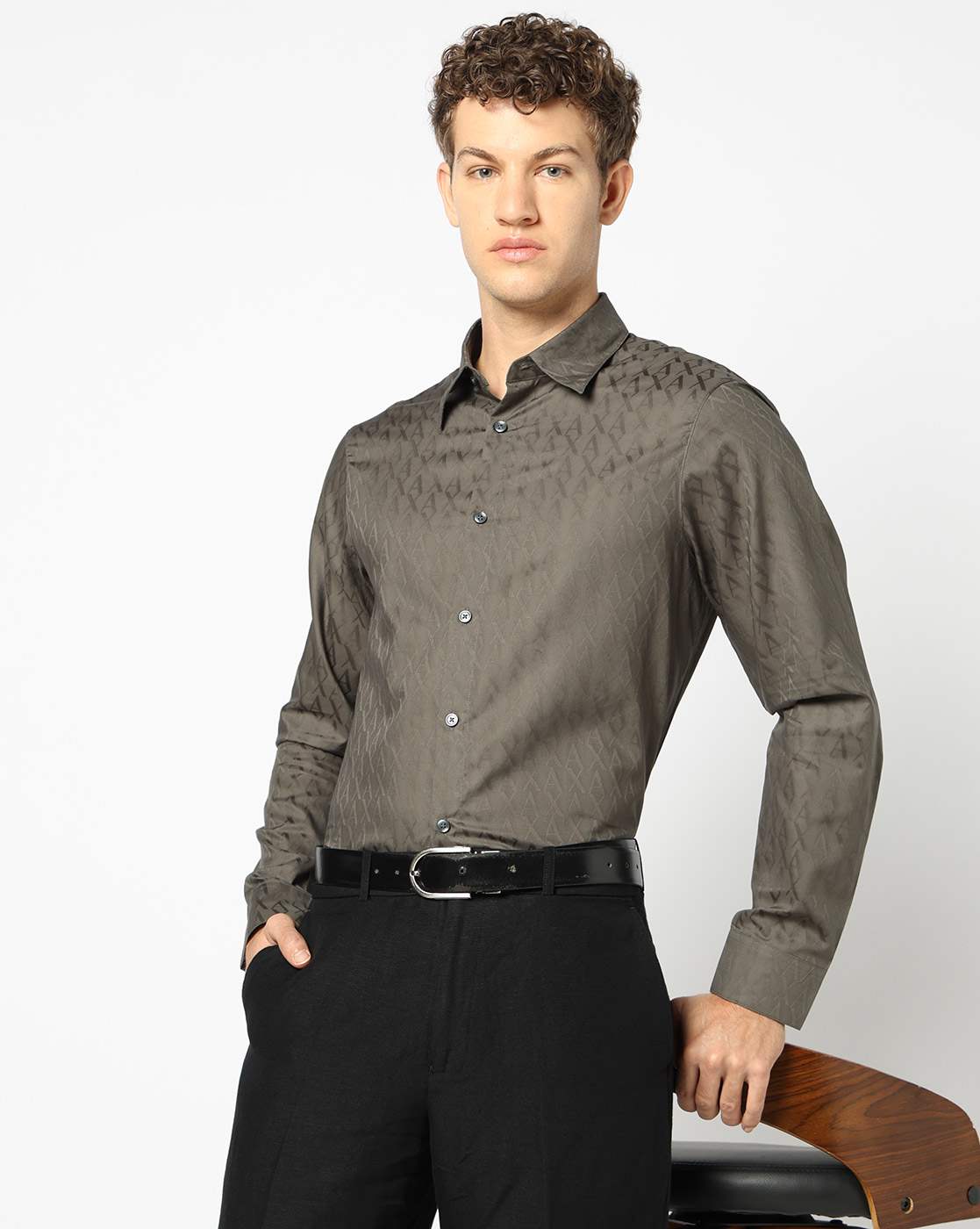 AX Allover Regular Fit SHIRT