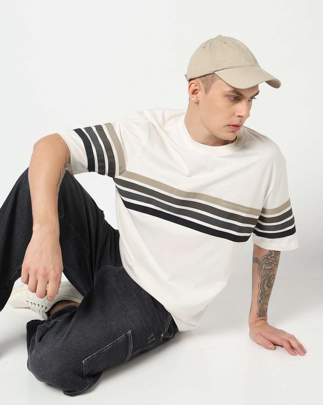 Piping Sportswear Regular Fit T-SHIRT