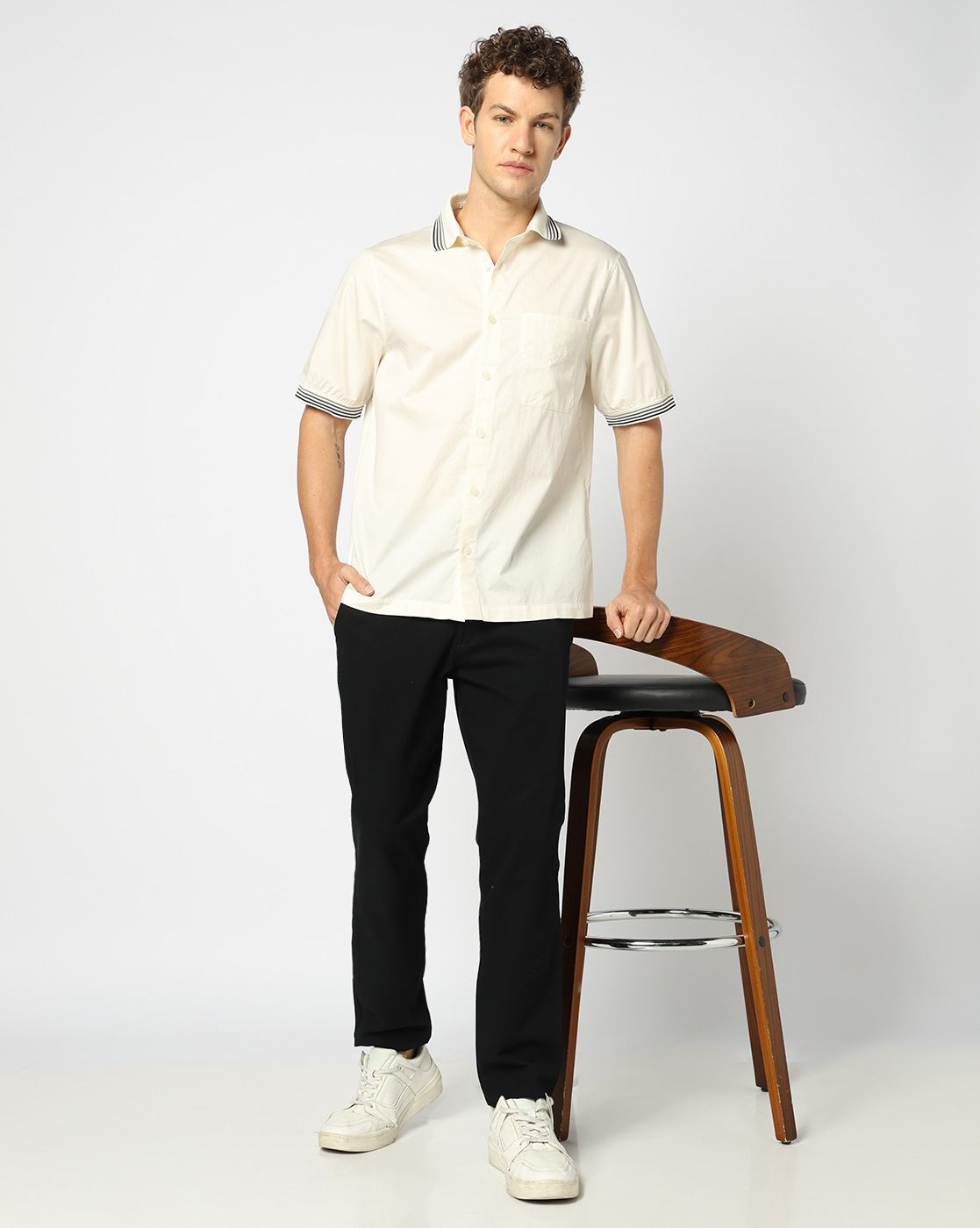 Piping Sportswear Regular Fit SHIRT