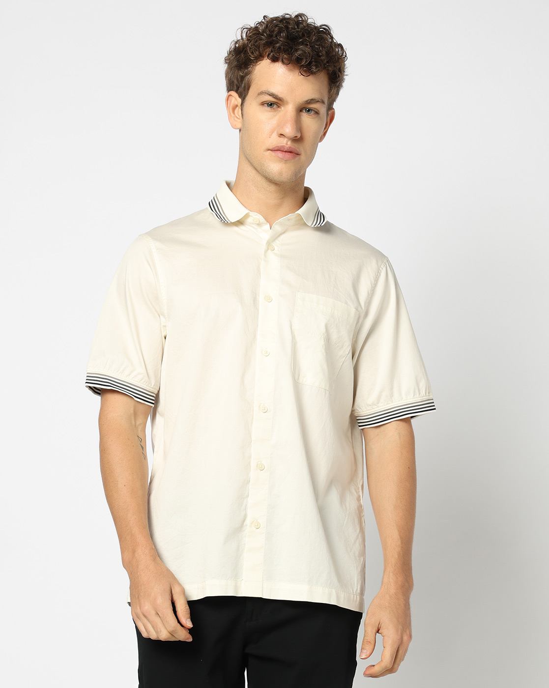 Piping Sportswear Regular Fit SHIRT