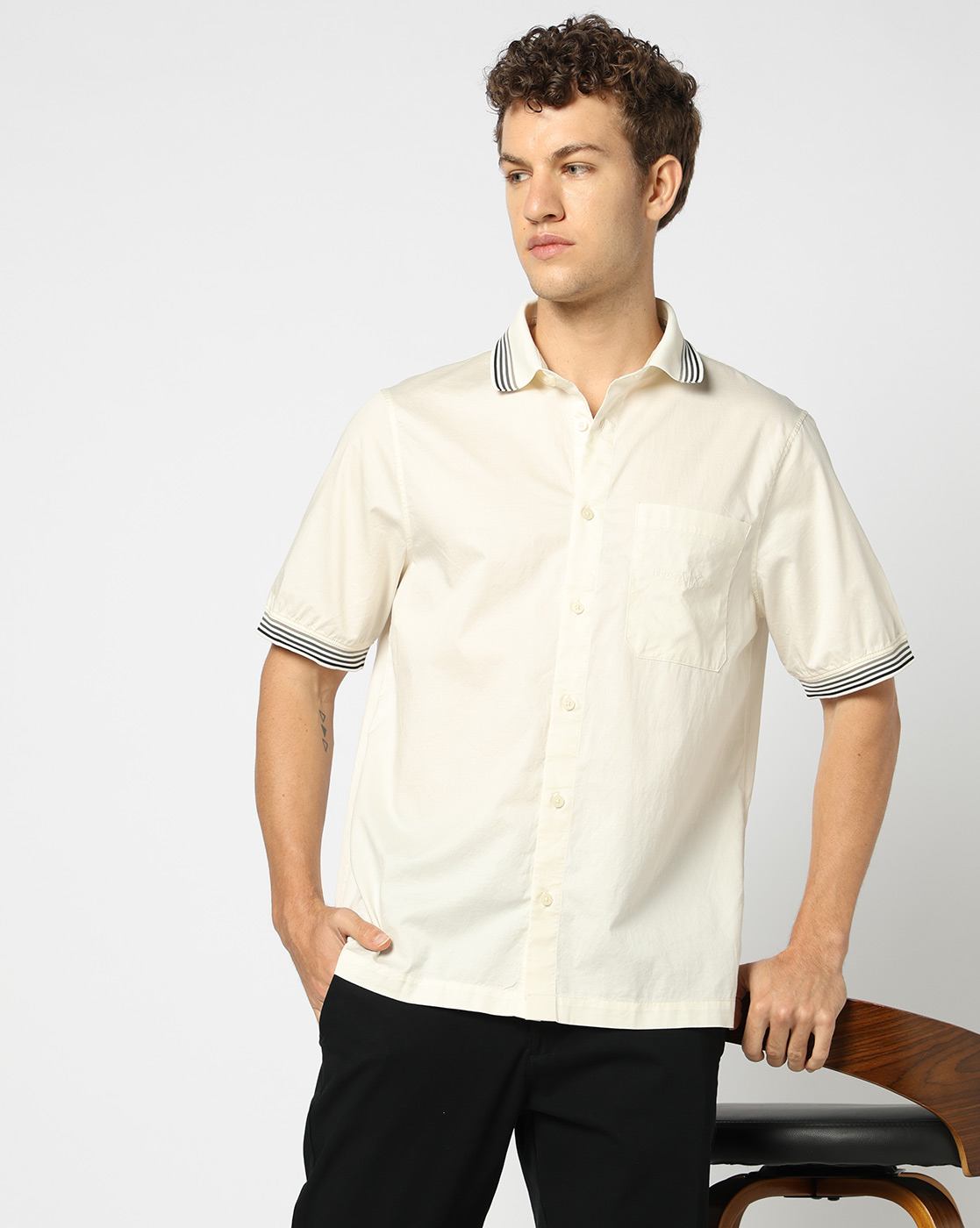 Piping Sportswear Regular Fit SHIRT