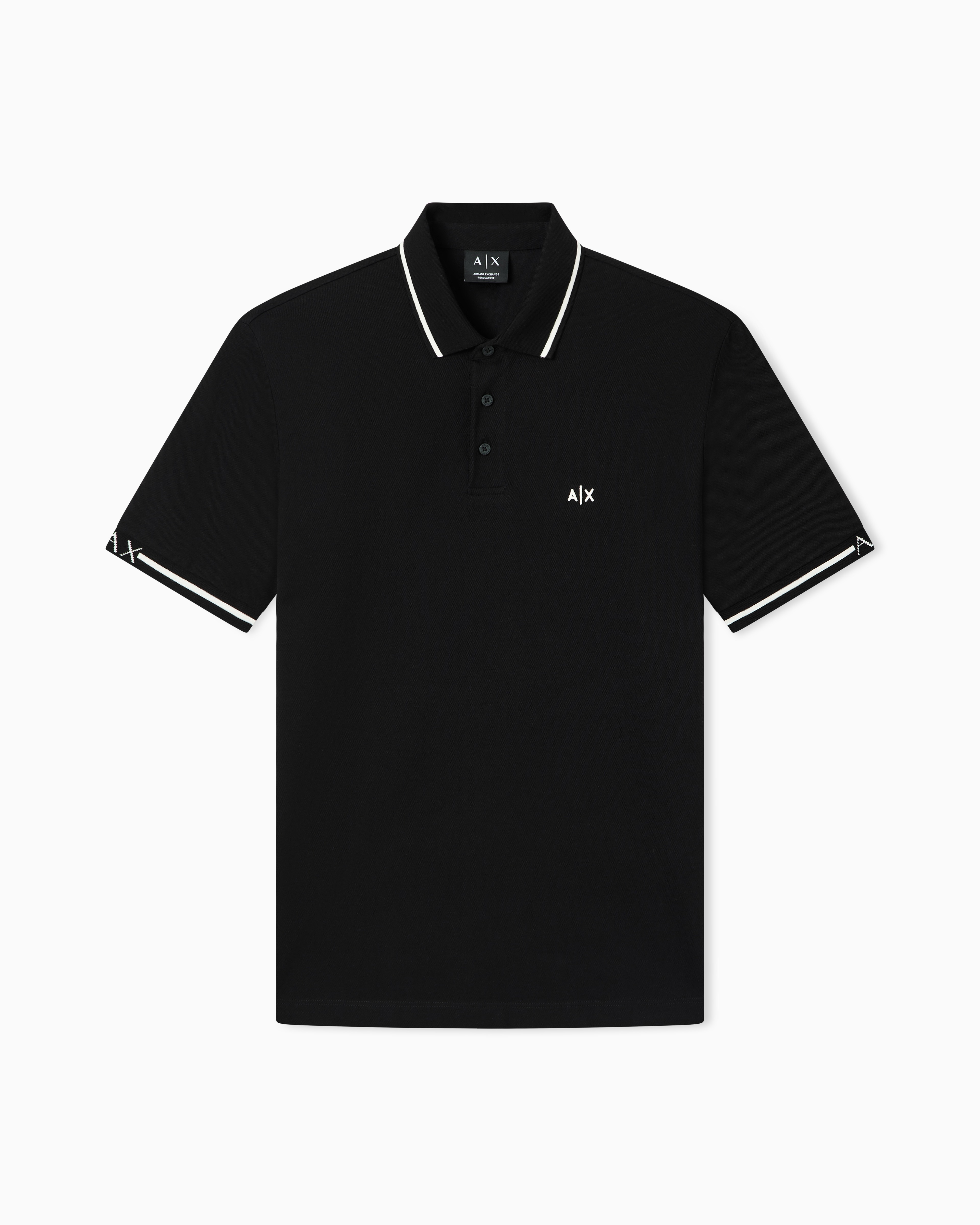 Men's Black One Block Down POLO SHIRT