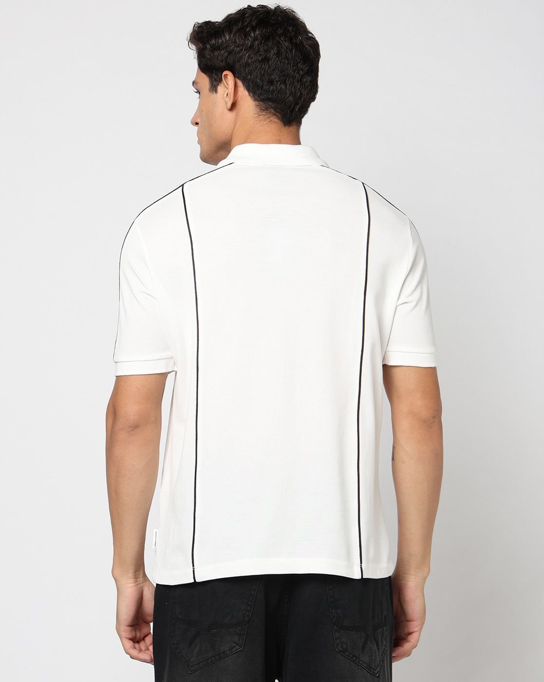 Piping Sportswear Regular Fit POLO SHIRT