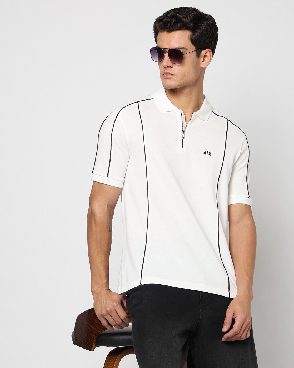 Piping Sportswear Regular Fit POLO SHIRT