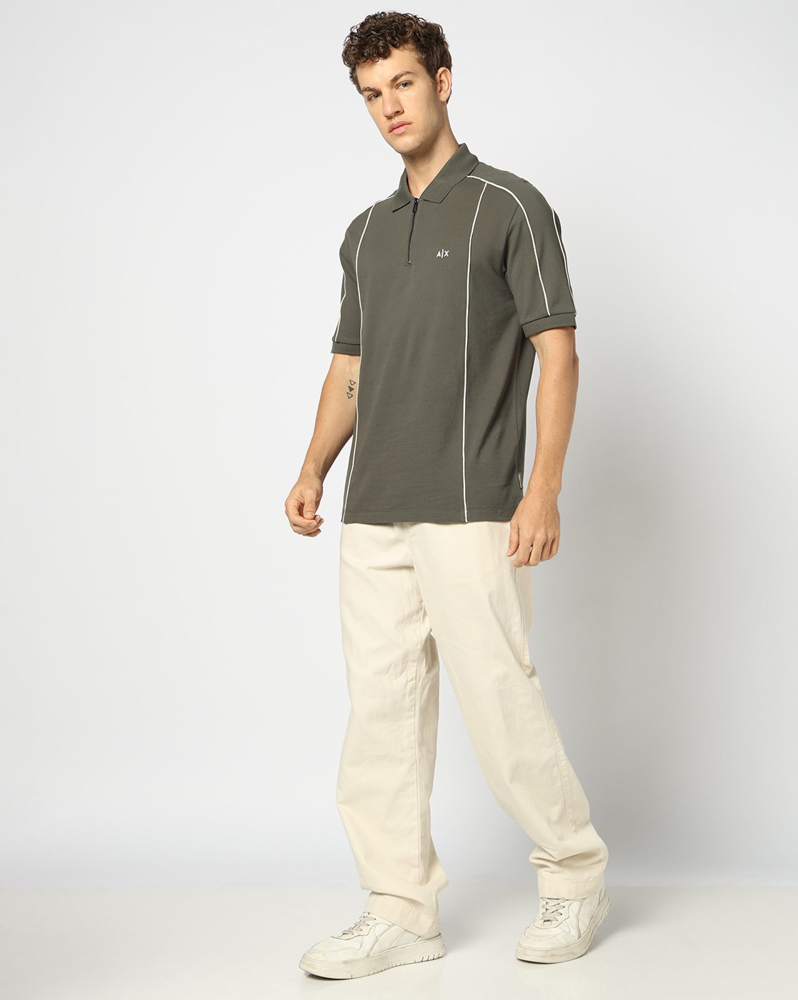 Piping Sportswear Regular Fit POLO SHIRT