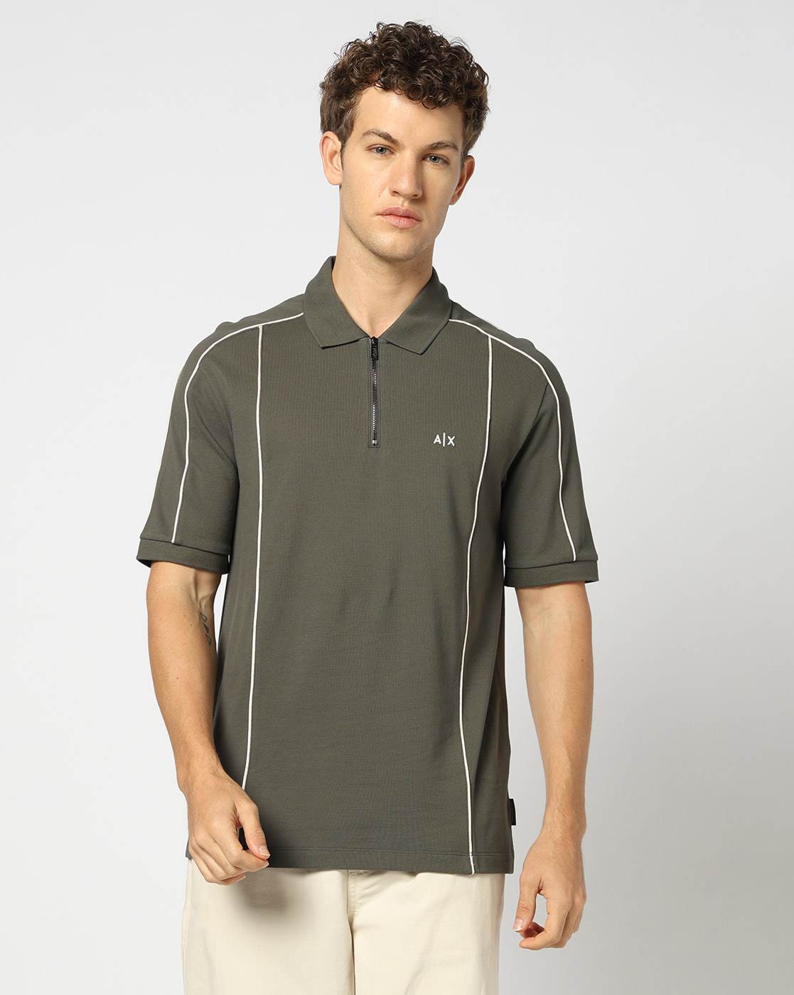 Piping Sportswear Regular Fit POLO SHIRT