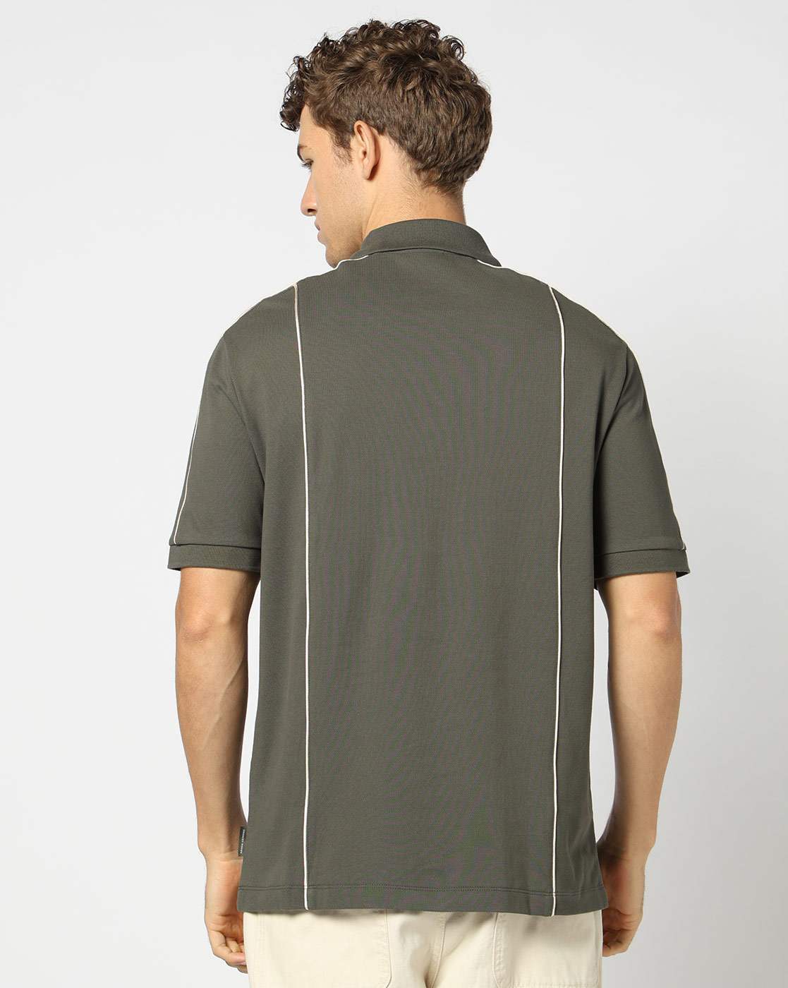 Piping Sportswear Regular Fit POLO SHIRT