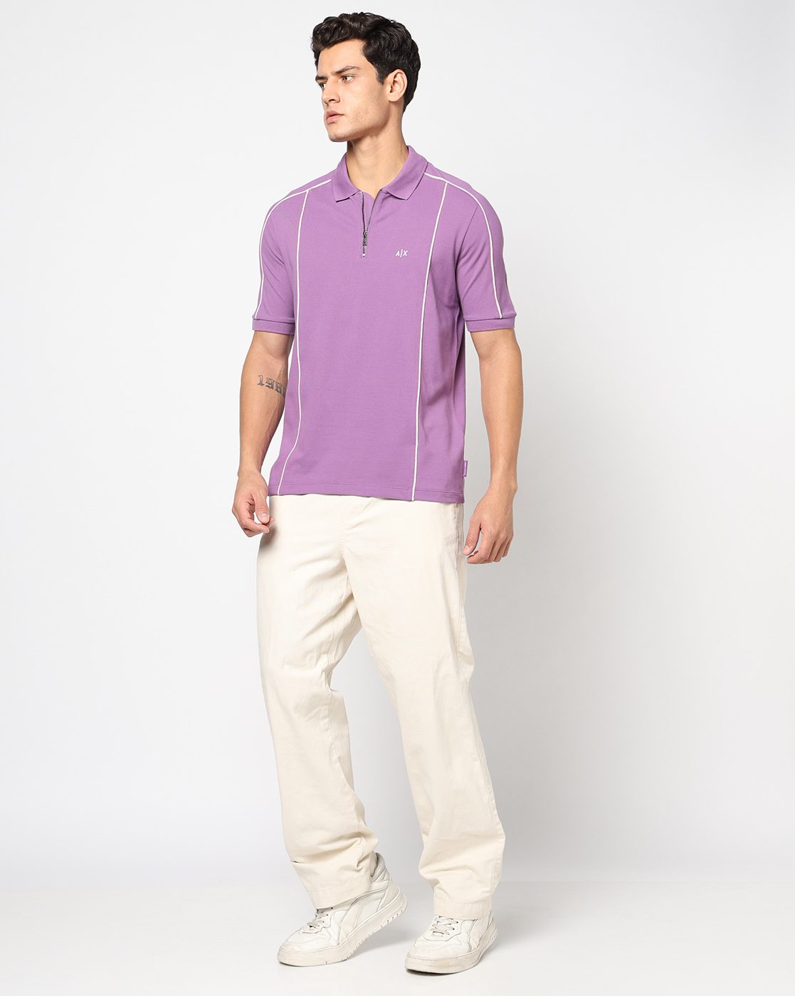 Piping Sportswear Regular Fit POLO SHIRT