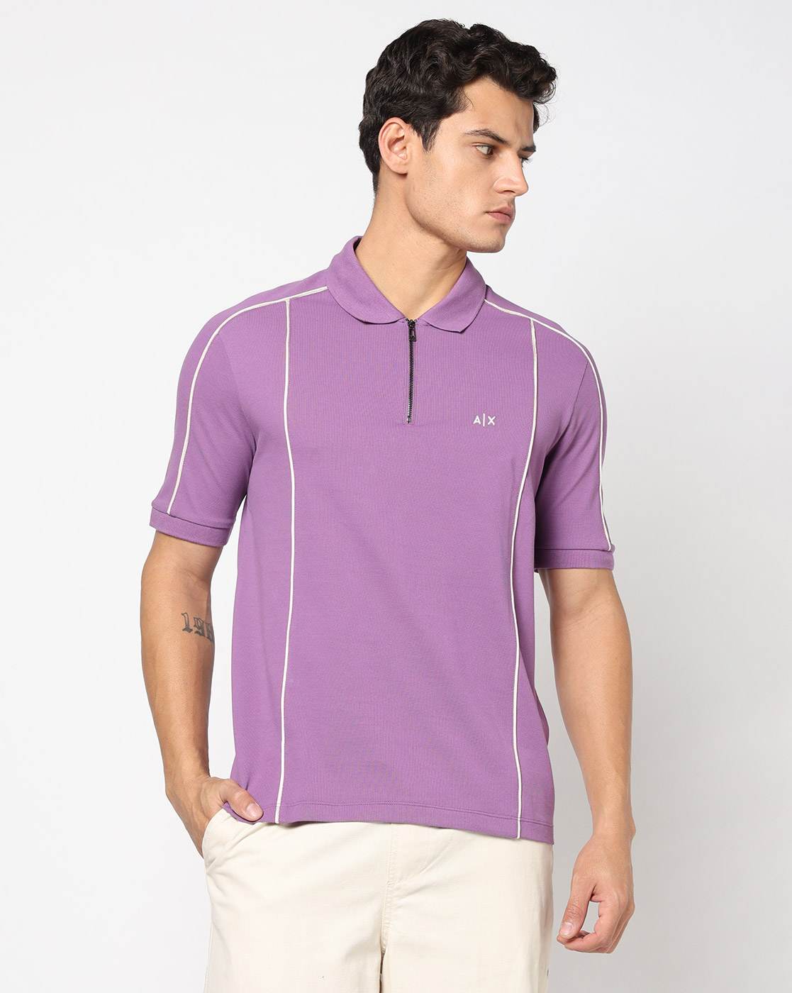 Piping Sportswear Regular Fit POLO SHIRT