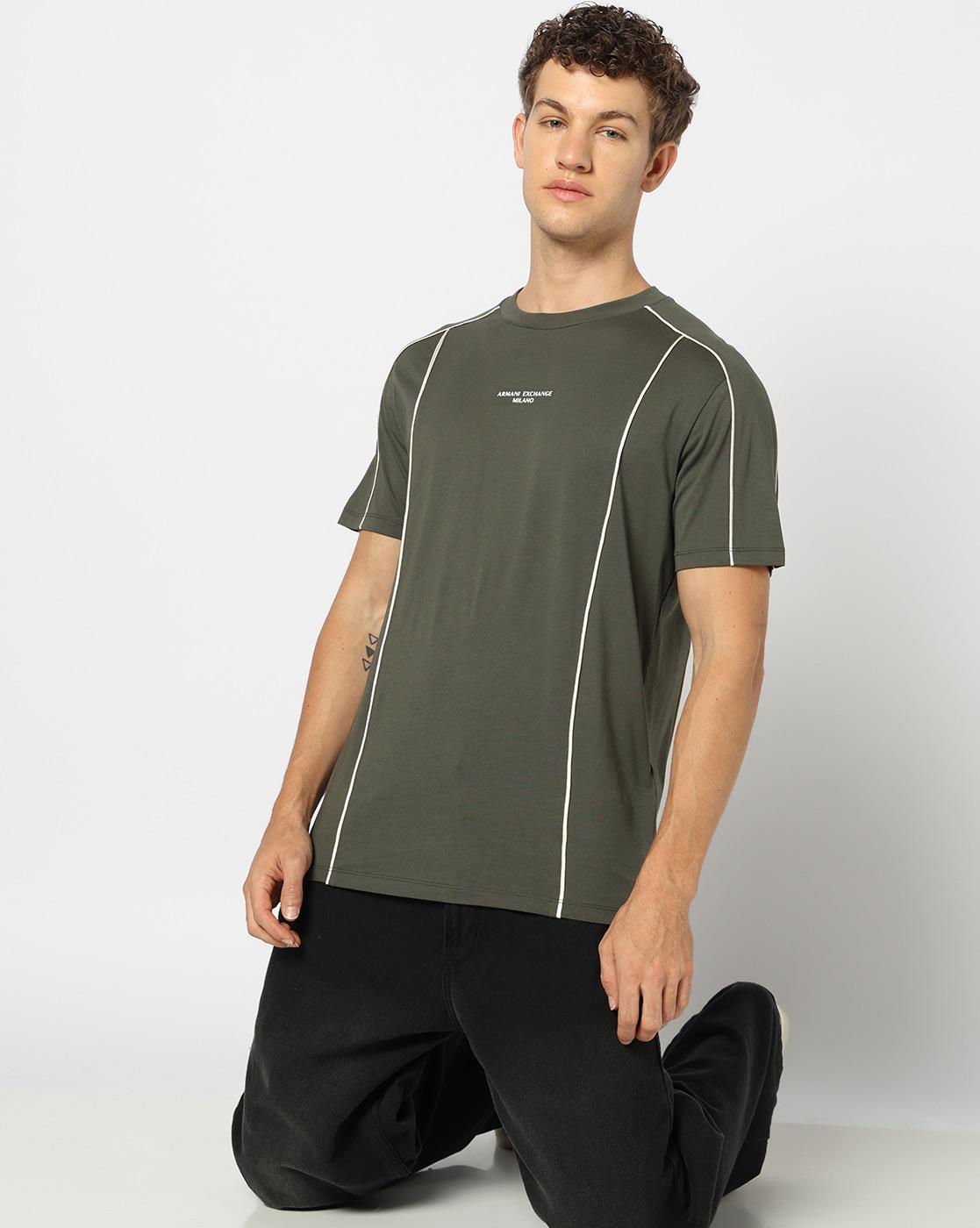Piping Sportswear Regular Fit T-SHIRT