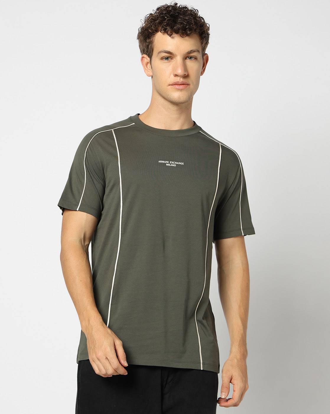 Piping Sportswear Regular Fit T-SHIRT