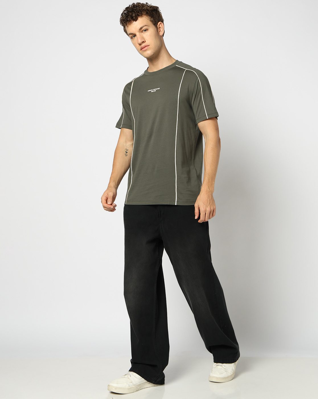 Piping Sportswear Regular Fit T-SHIRT