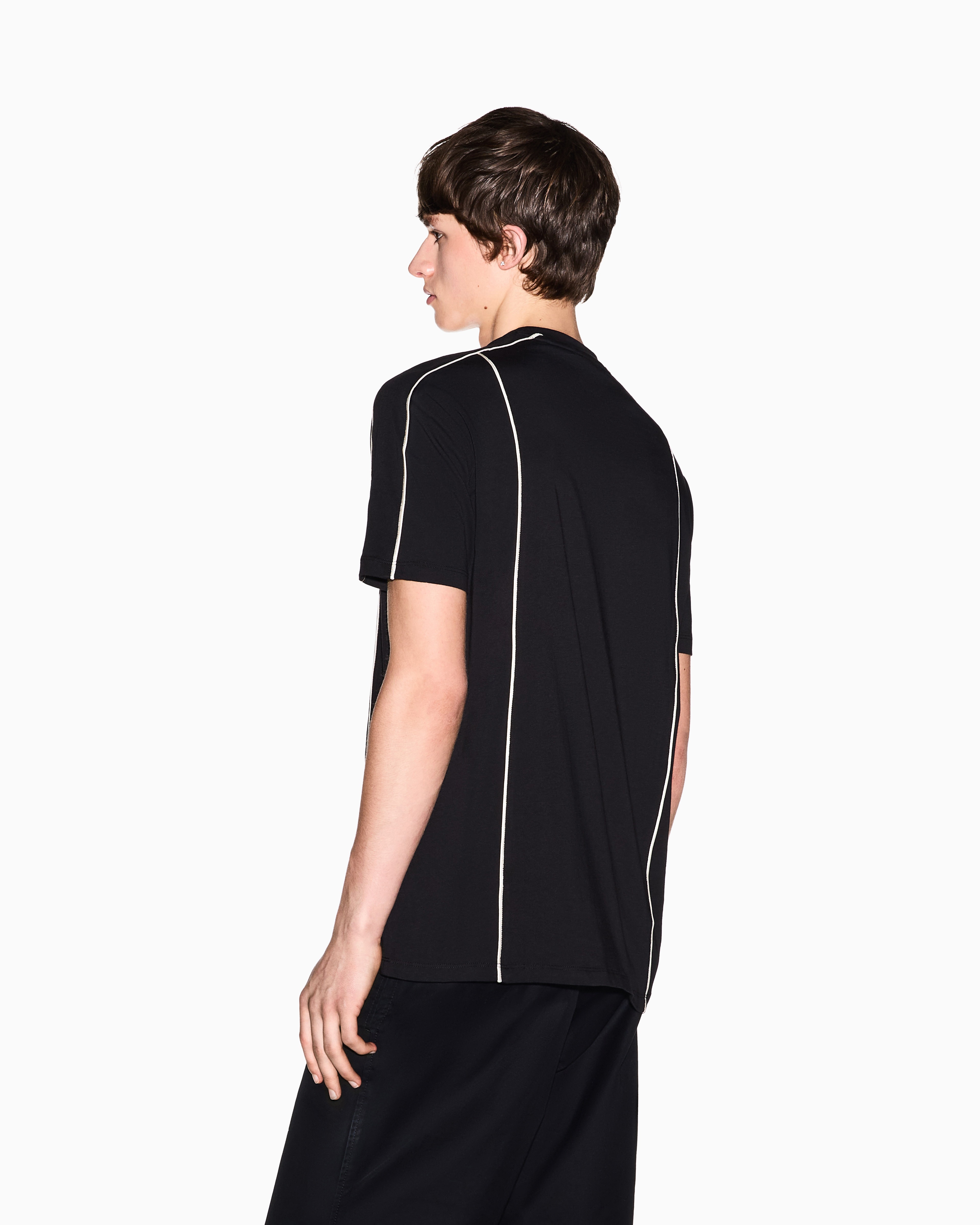 Piping Sportswear Regular Fit T-SHIRT