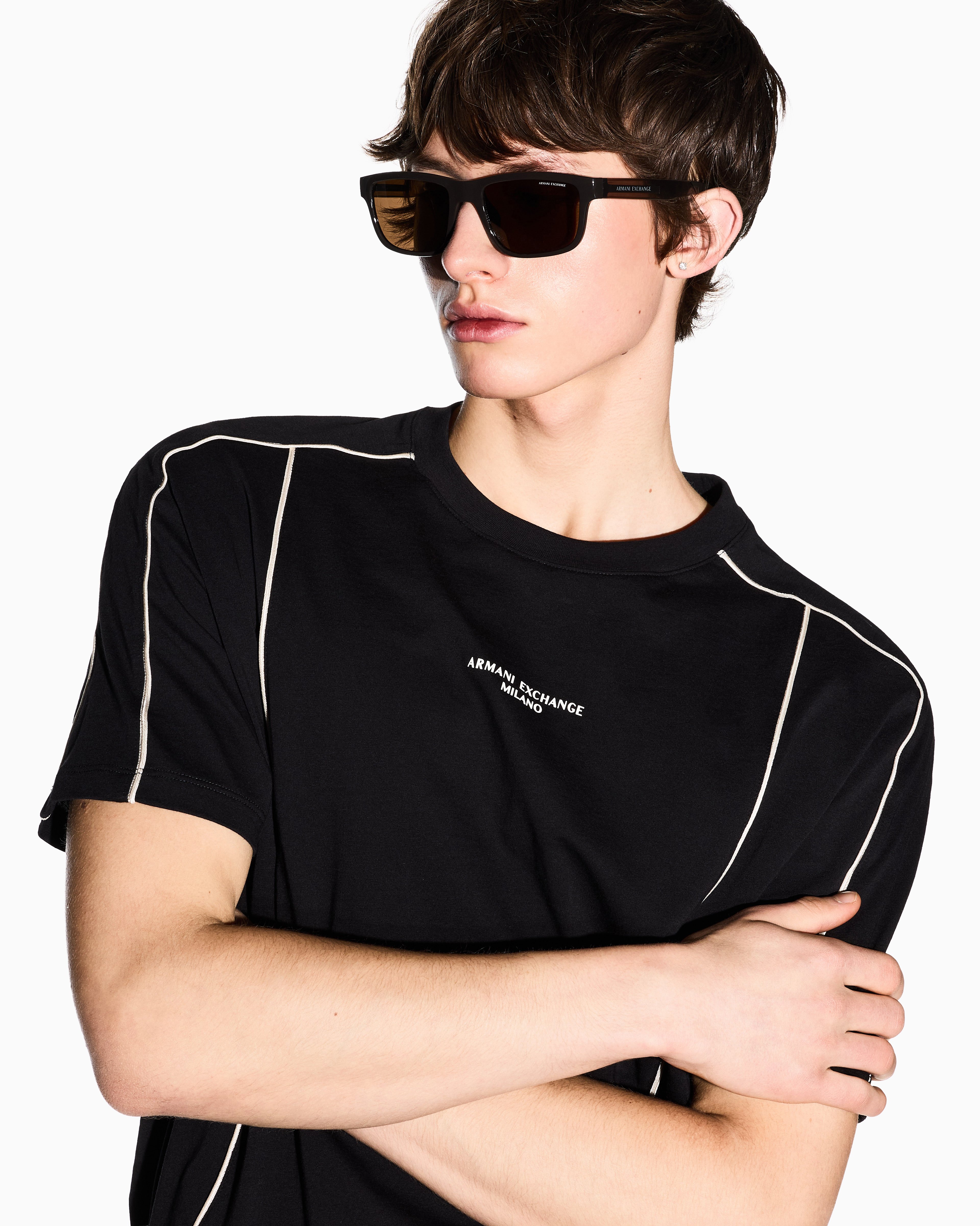 Piping Sportswear Regular Fit T-SHIRT