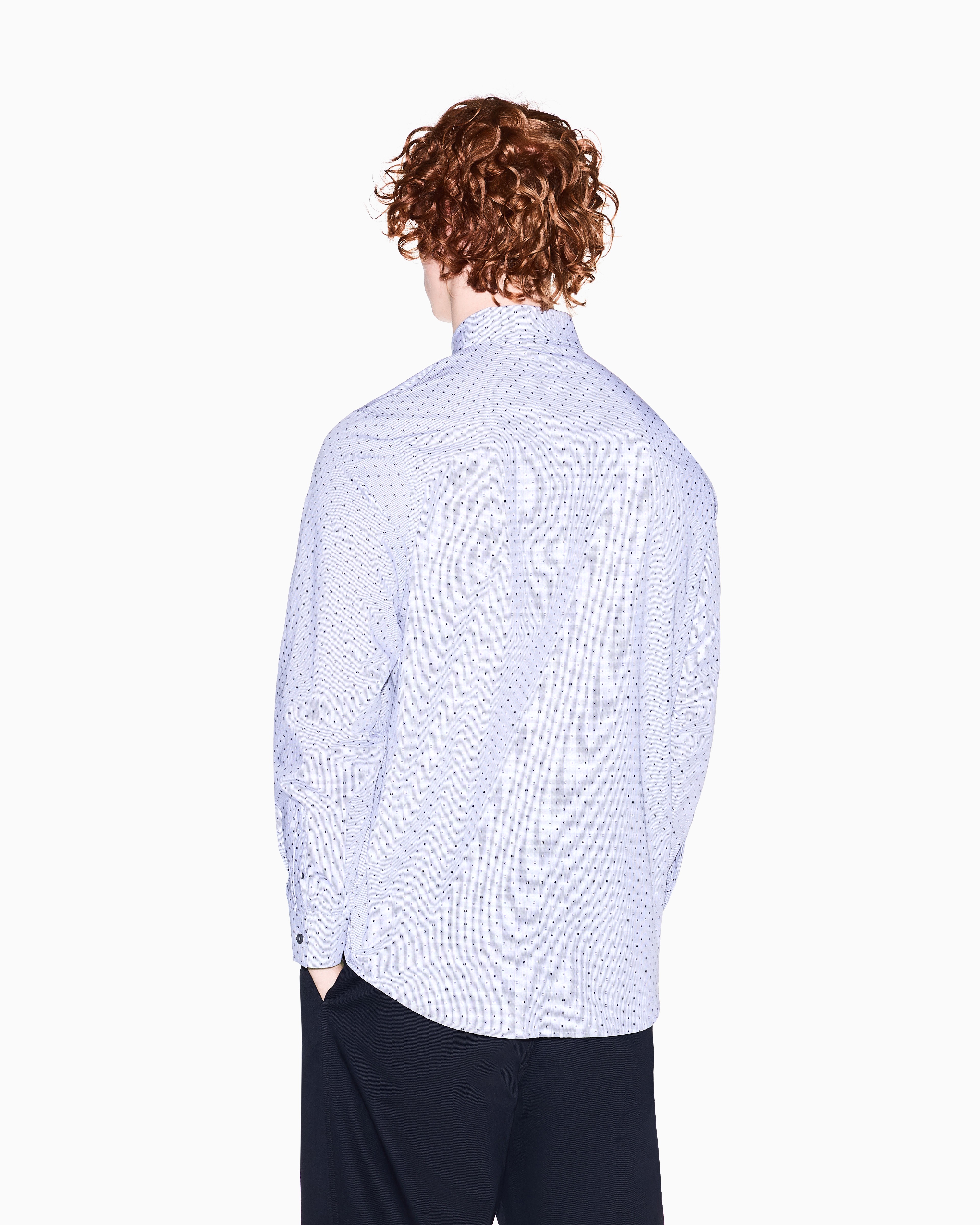 Men's White Midtown Block SHIRT