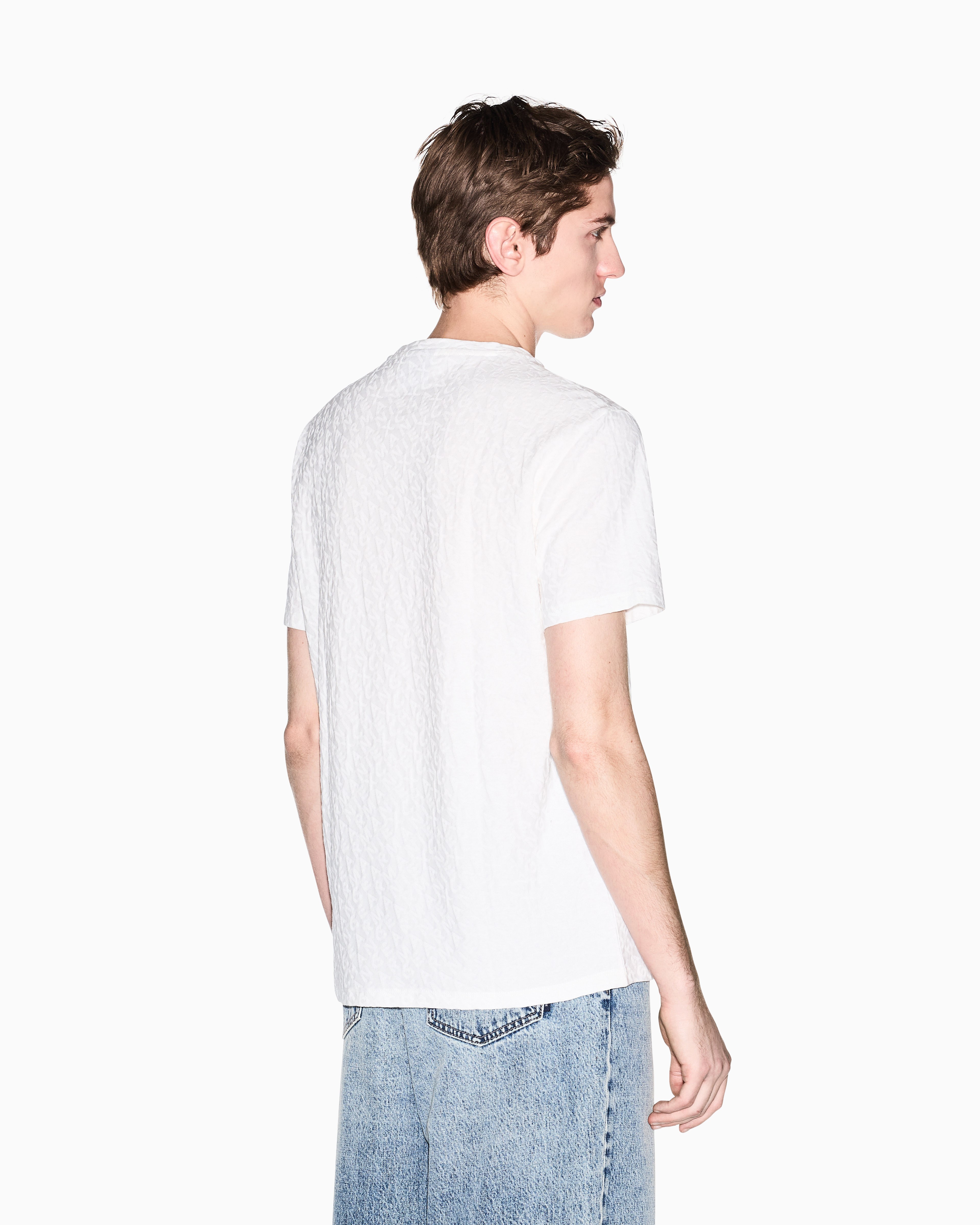 Jacquard Logo Slim Fit T-SHIRT
