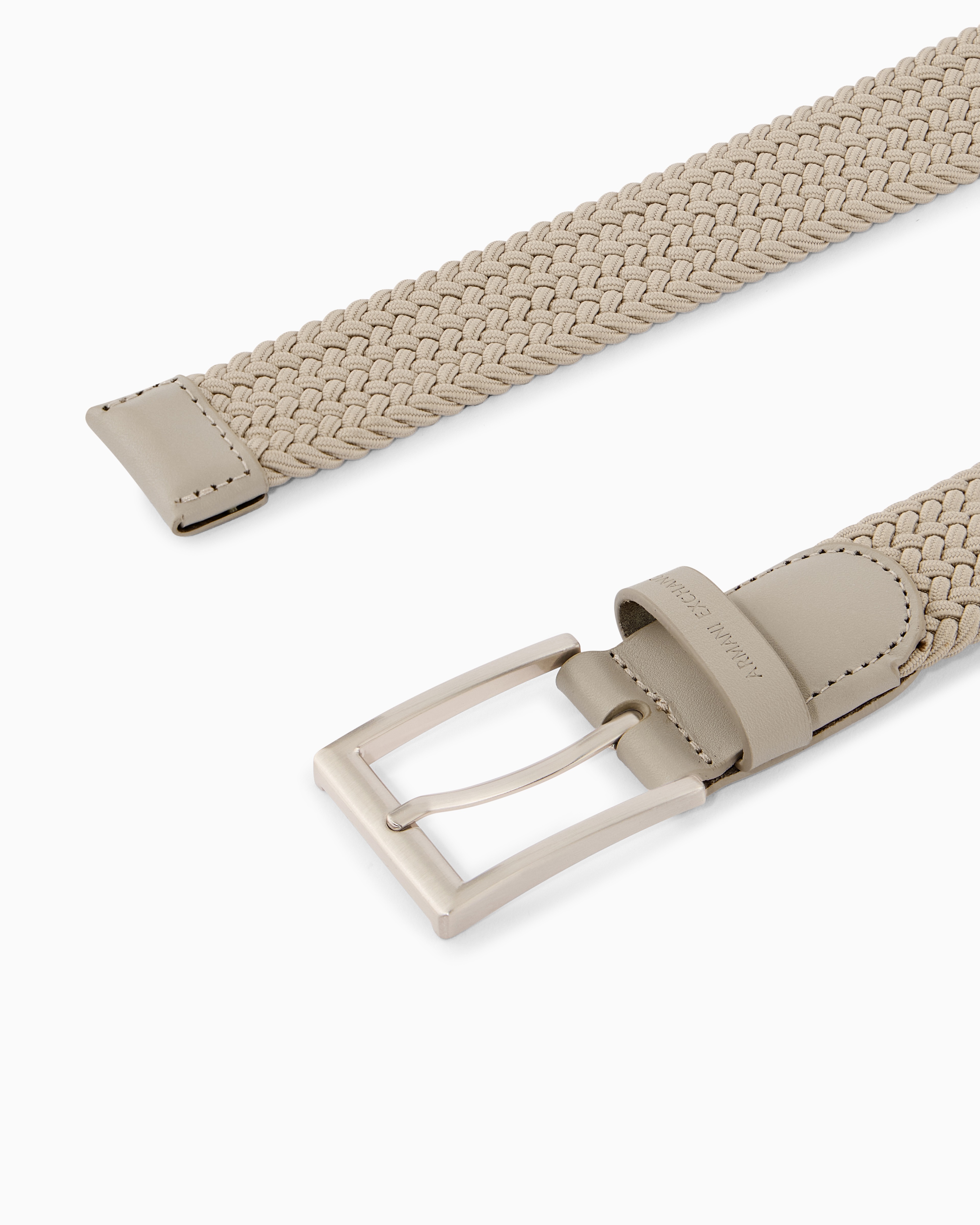 Men Brown Polyester  Belt
