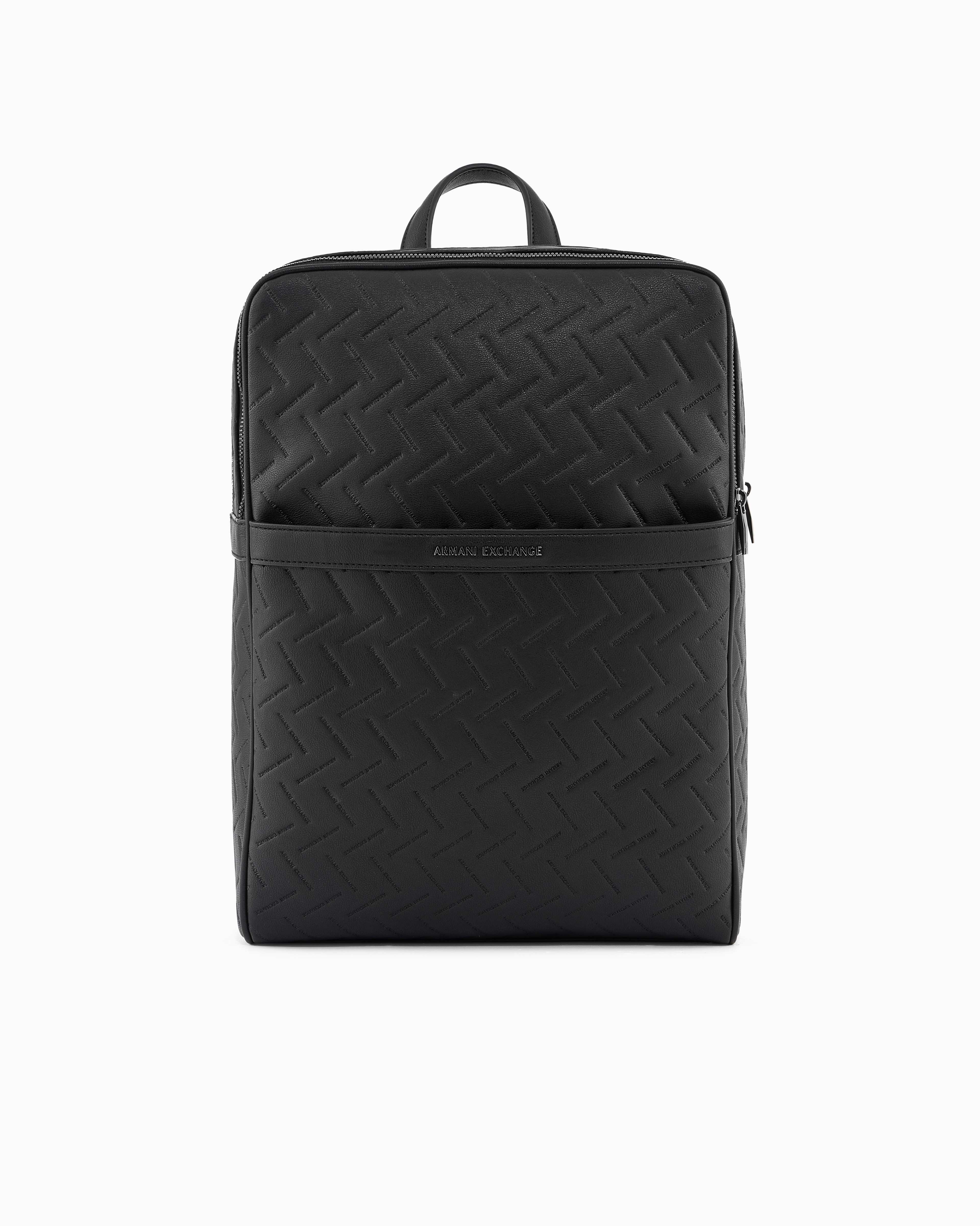 Men's Black Ginevra Backpack