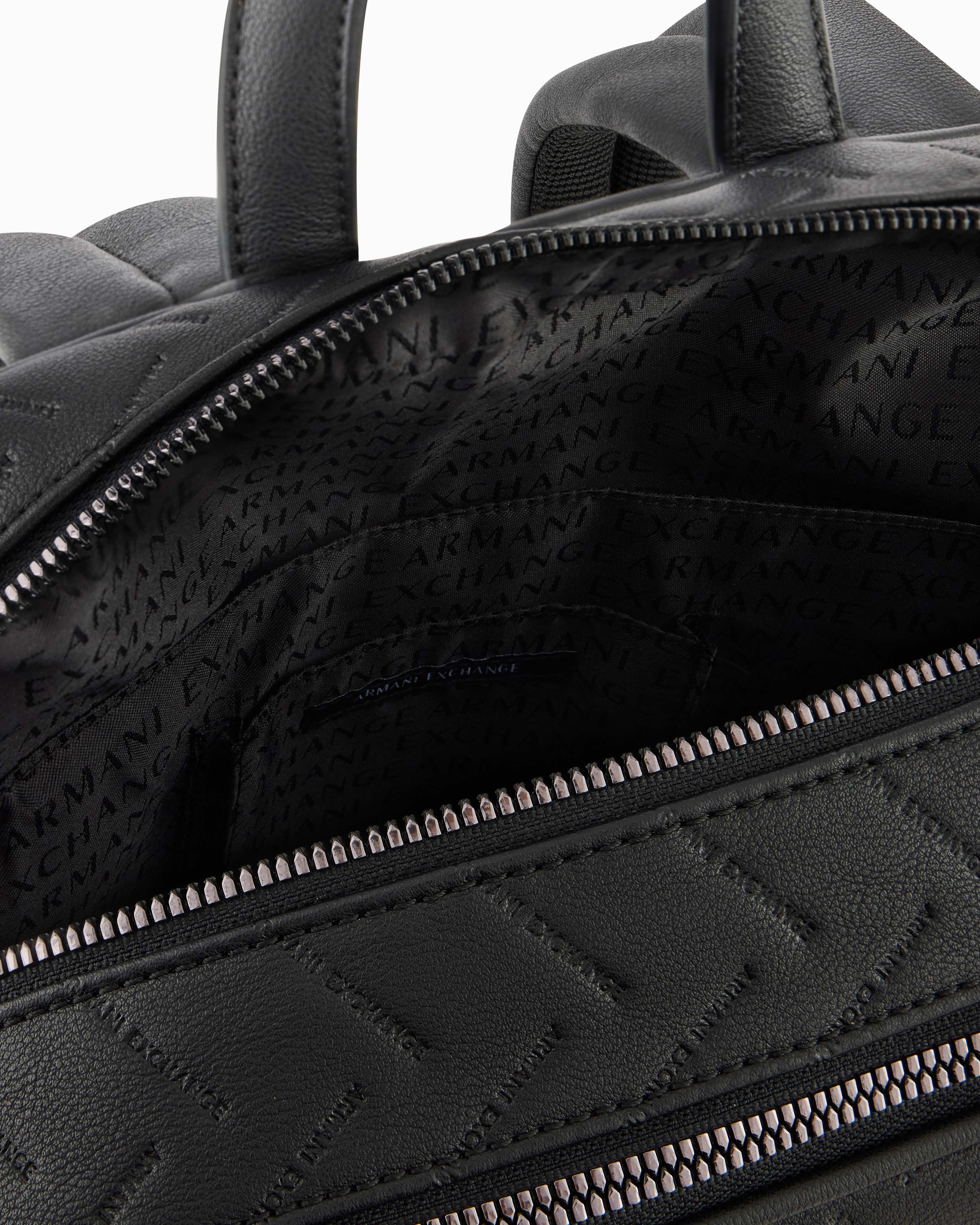 Men's Black Ginevra Backpack