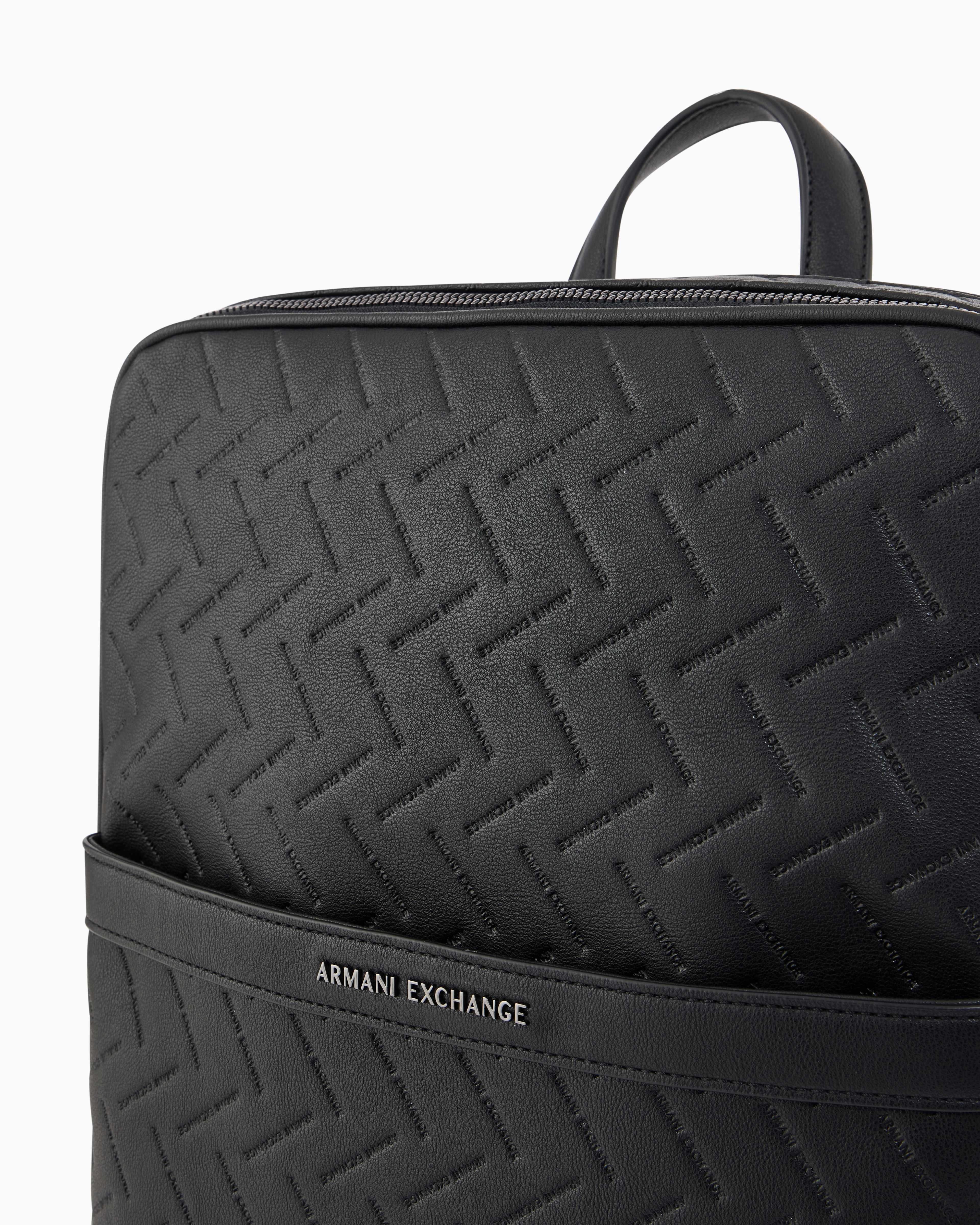 Men's Black Ginevra Backpack