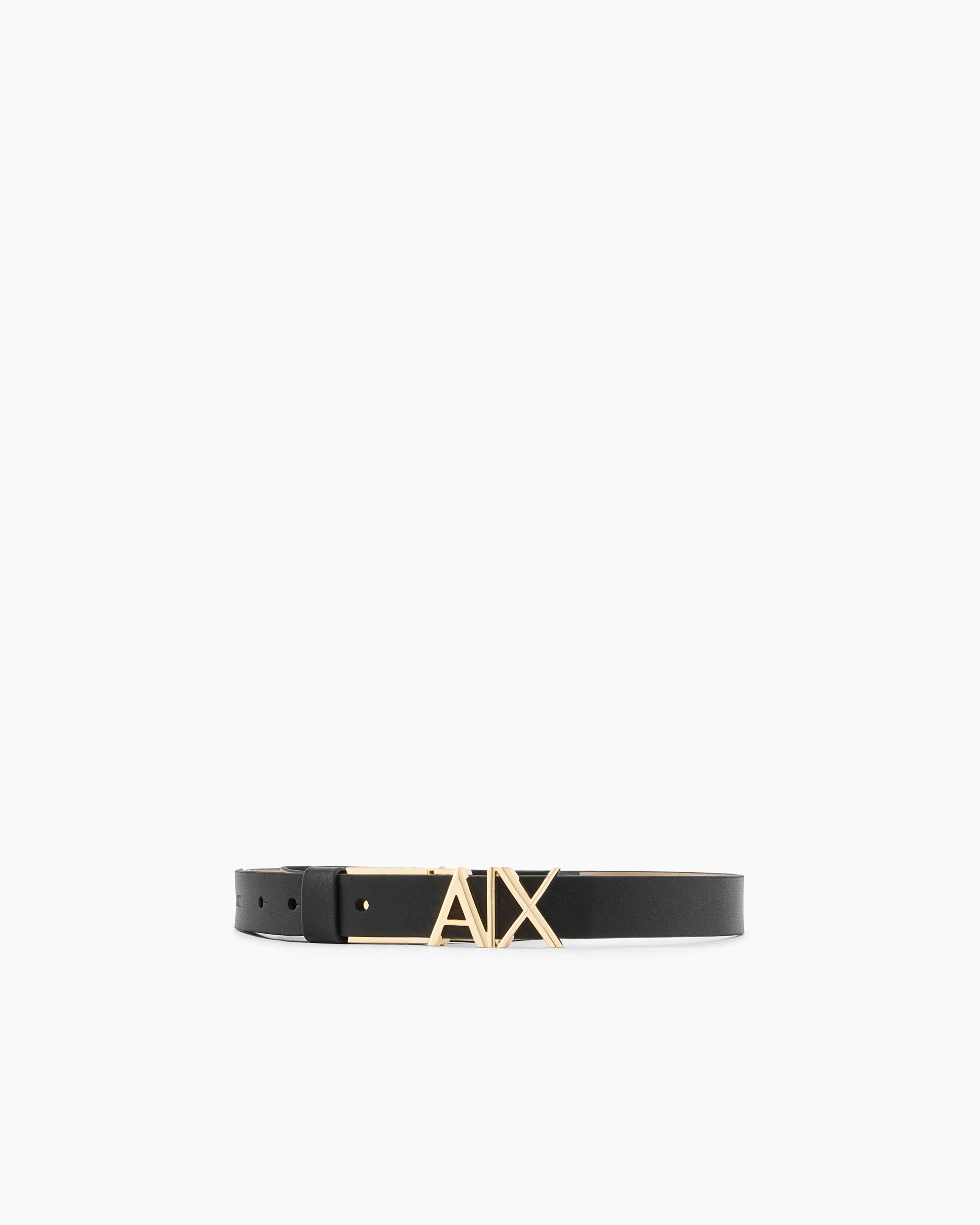 Women Black Polyester Blend  Belt
