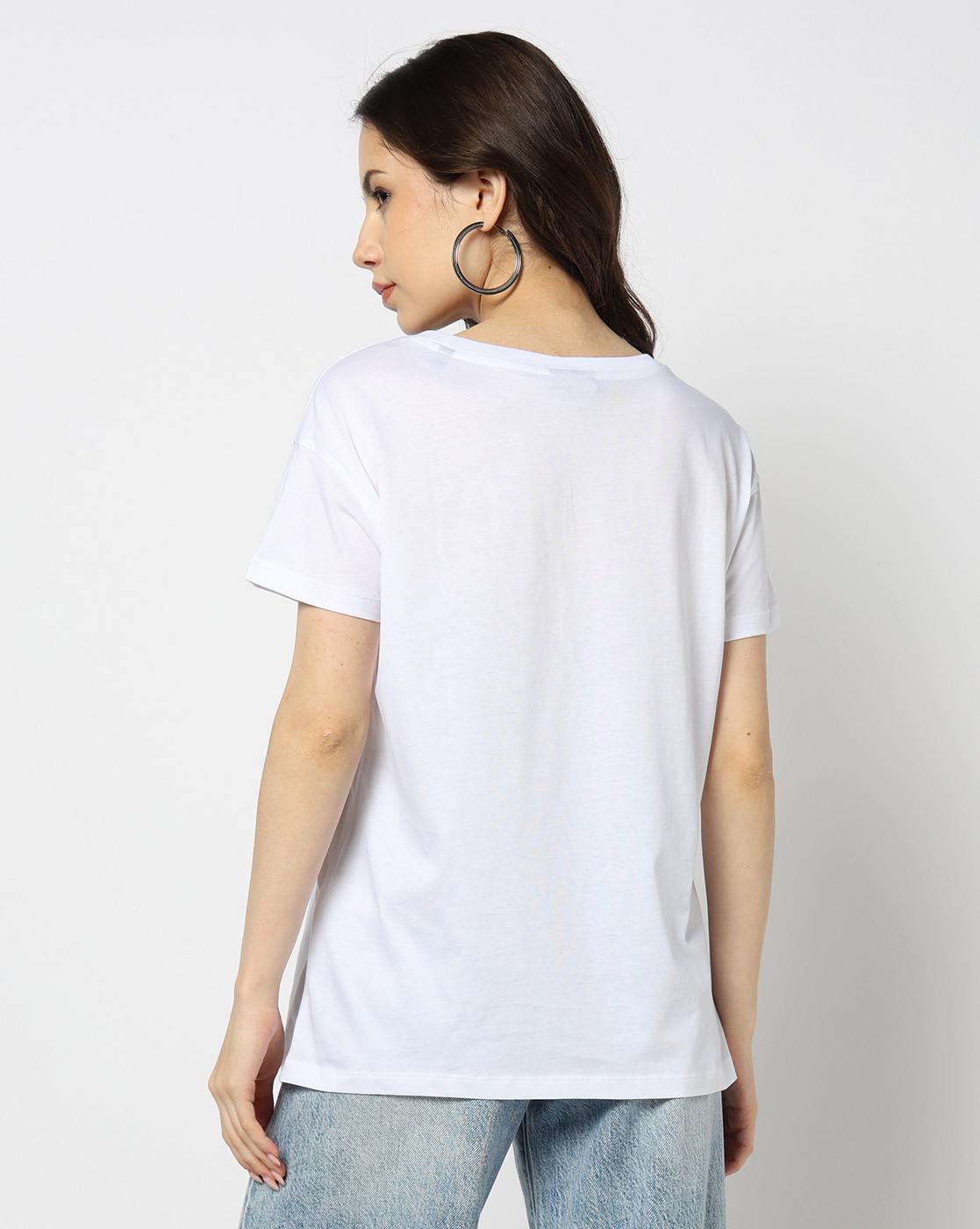 Resort Stripes Boyfriend Fit T-SHIRT