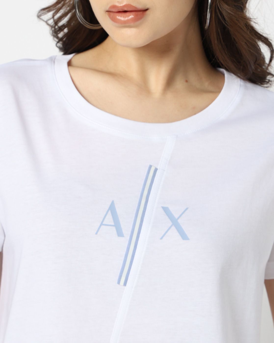 Resort Stripes Boyfriend Fit T-SHIRT
