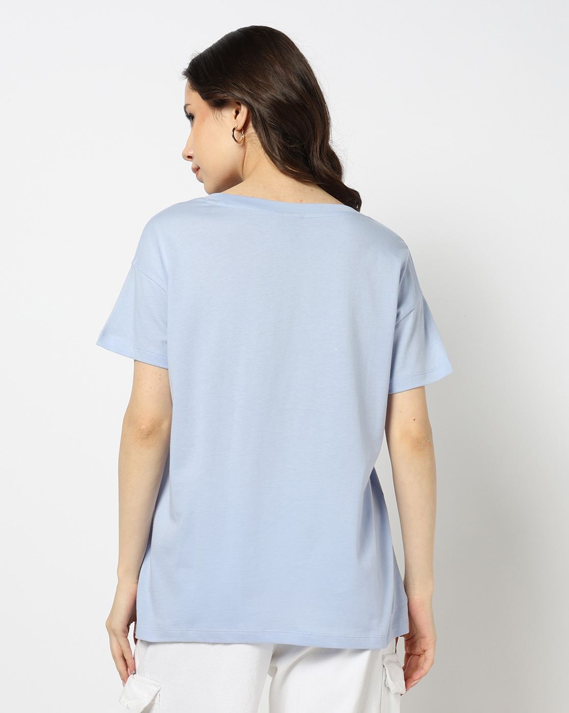 Resort Stripes Boyfriend Fit T-SHIRT