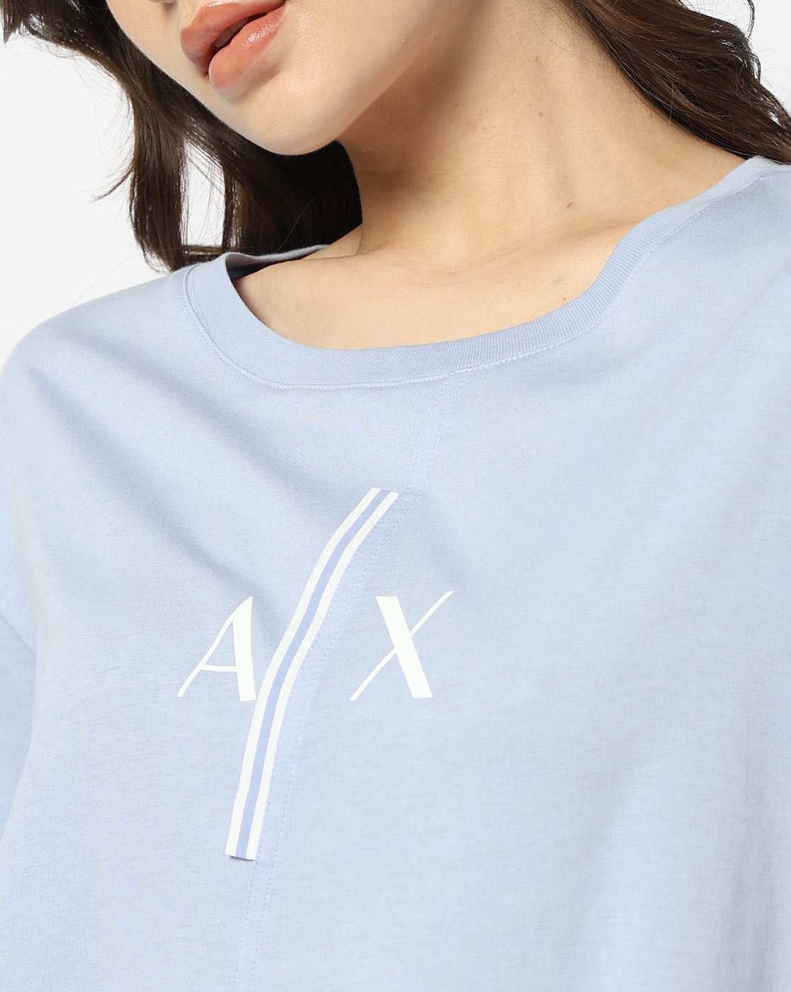 Resort Stripes Boyfriend Fit T-SHIRT