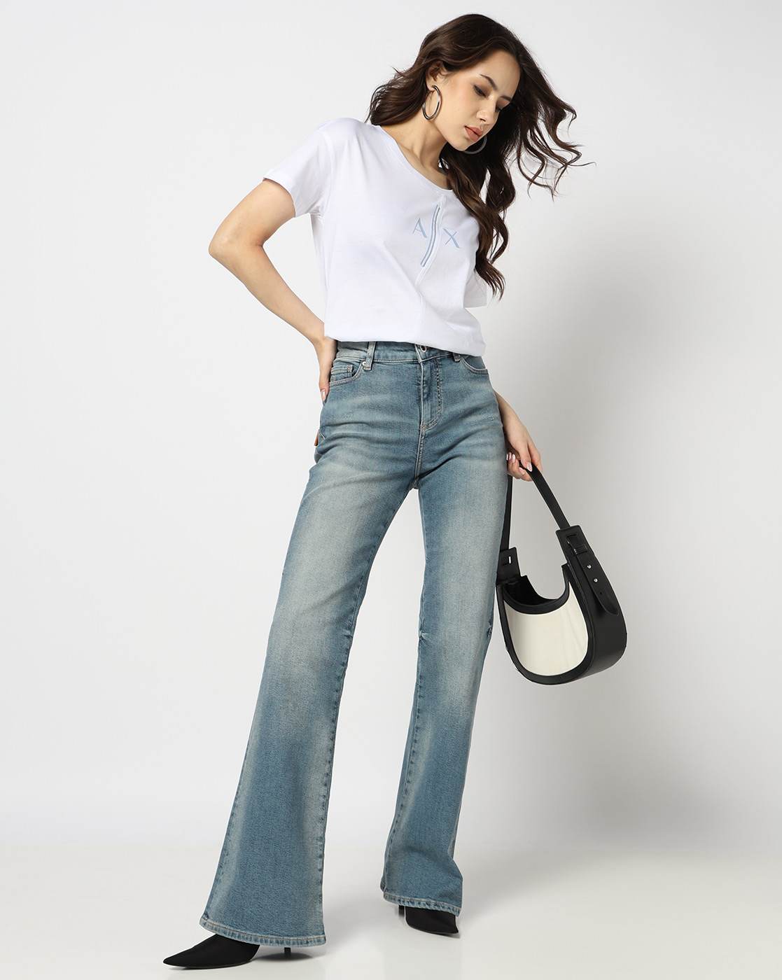 ARMANI JEANS リメイク ワイドパンツ Armani Exchange | Women's Denim