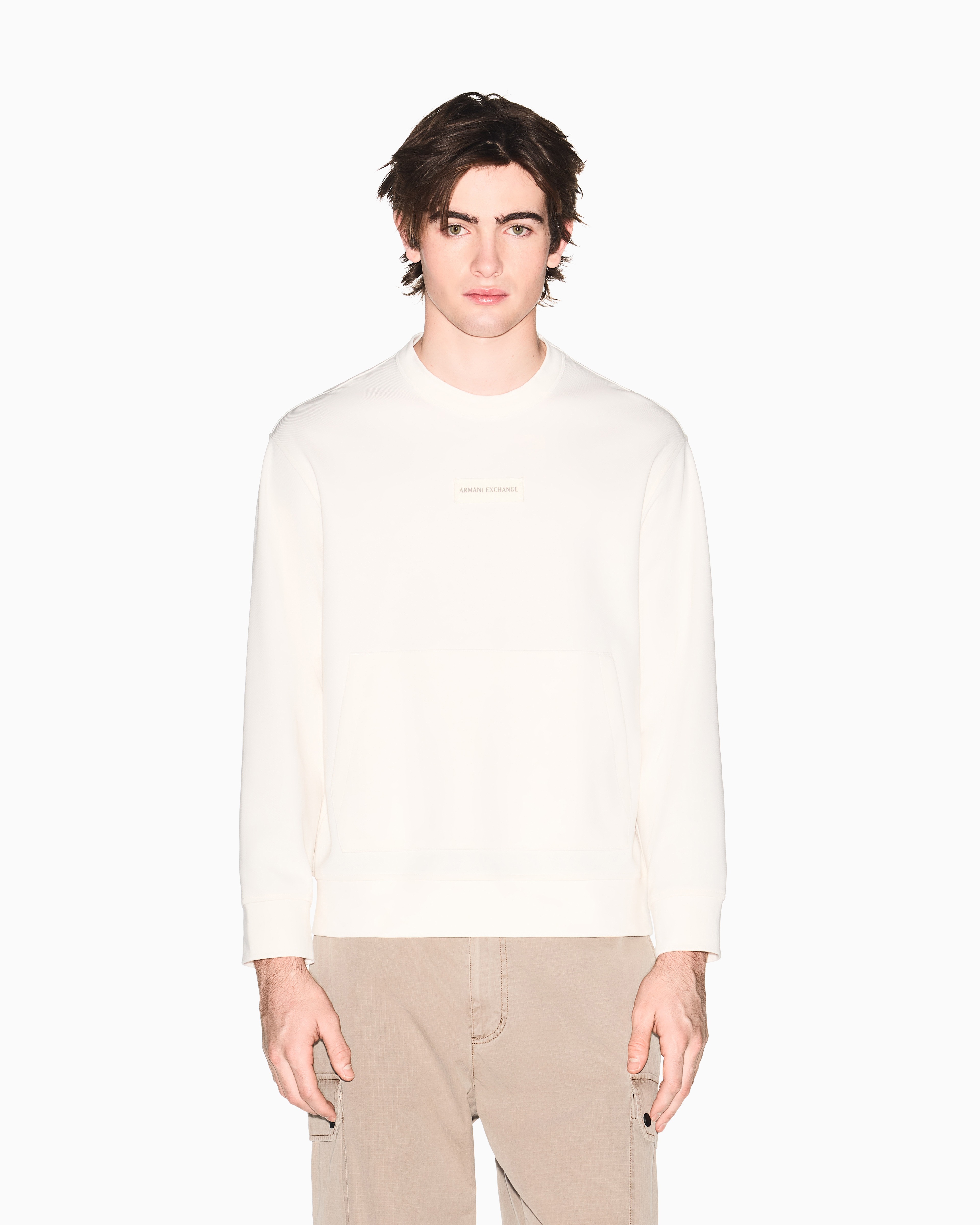 White Edition Regular + Fit SWEATSHIRT