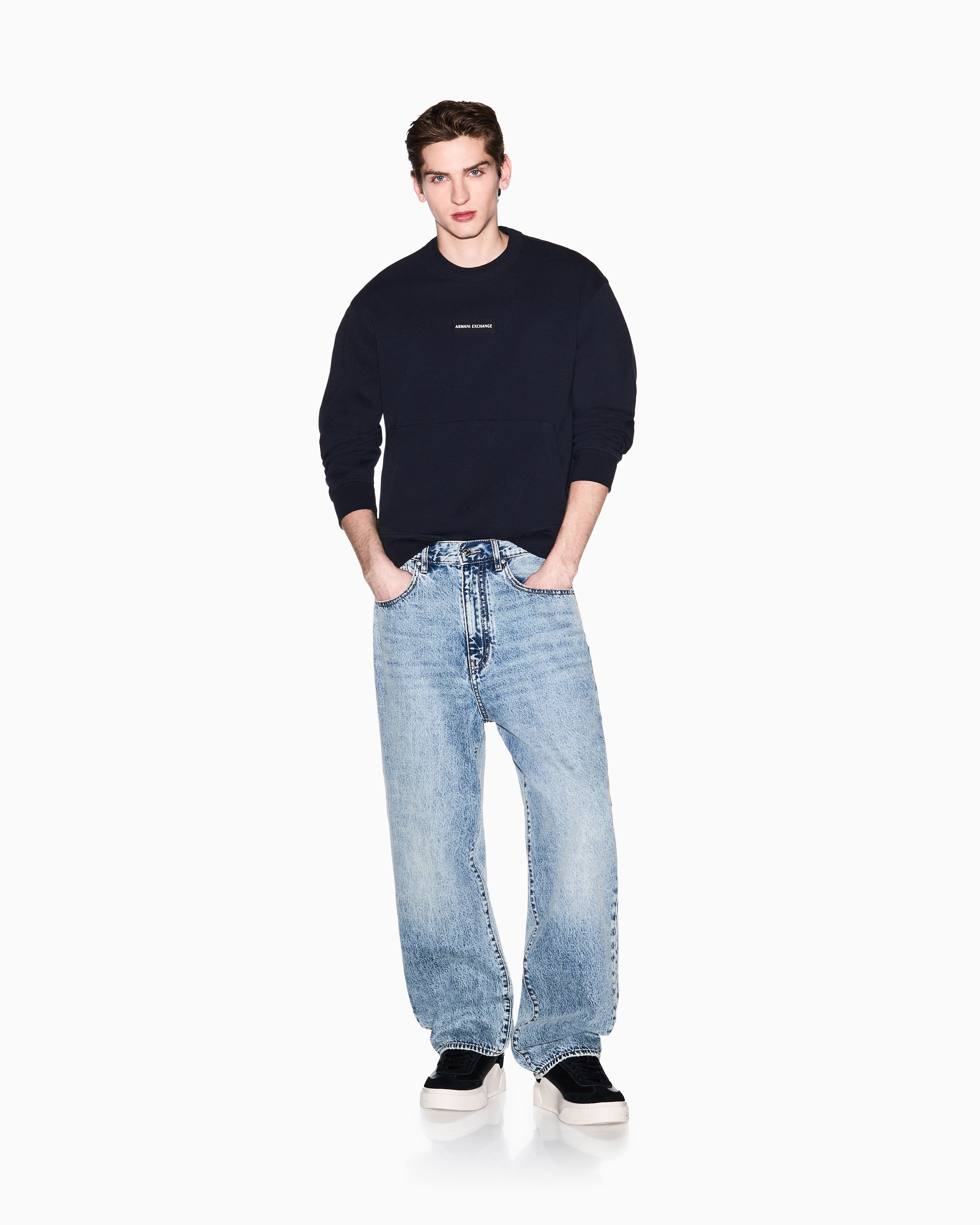 White Edition Regular + Fit SWEATSHIRT