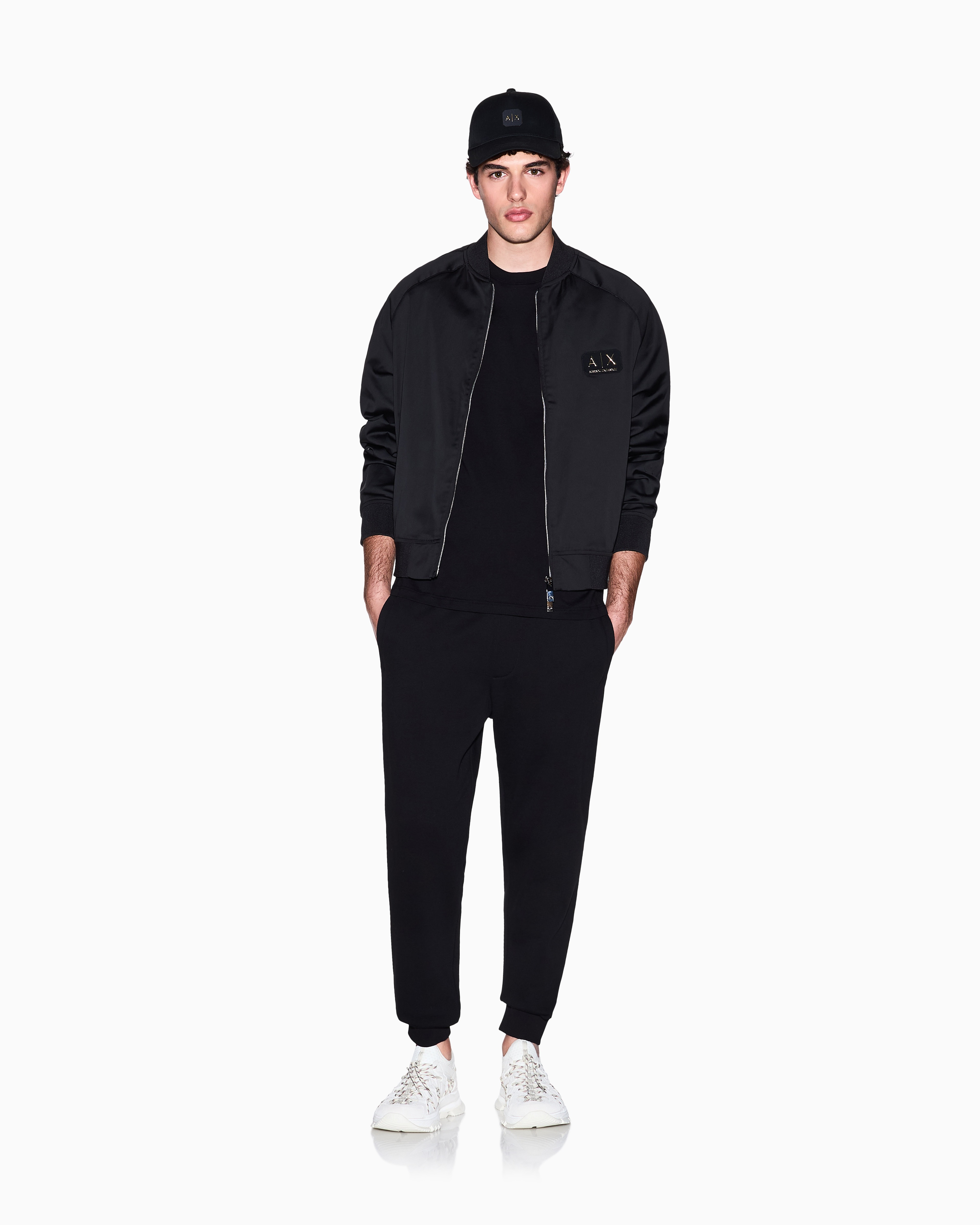 Black & Gold Regular + Fit BLOUSON JACKET