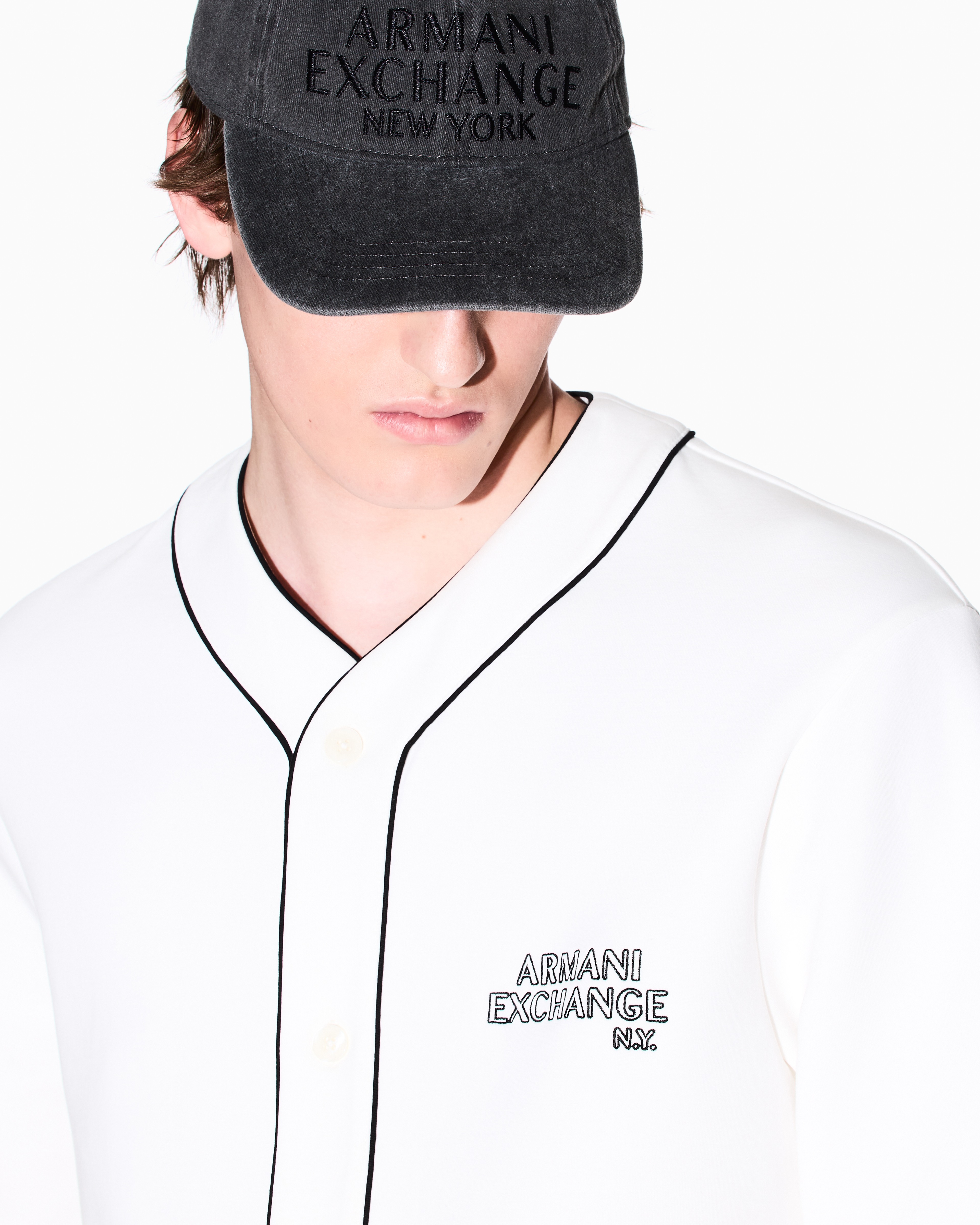 Men Black Cotton  Hat