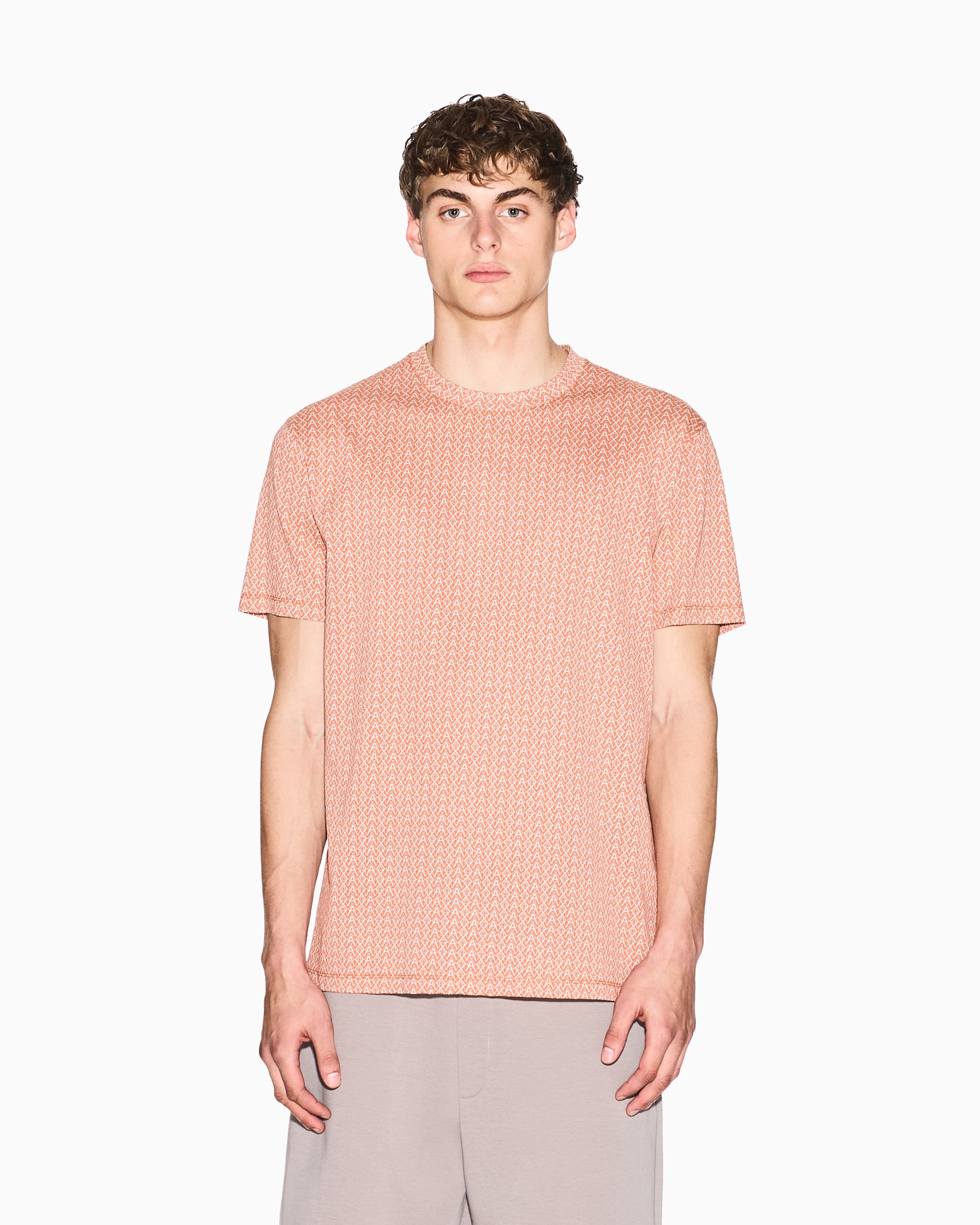 Allover Logo Regular Fit T-SHIRT