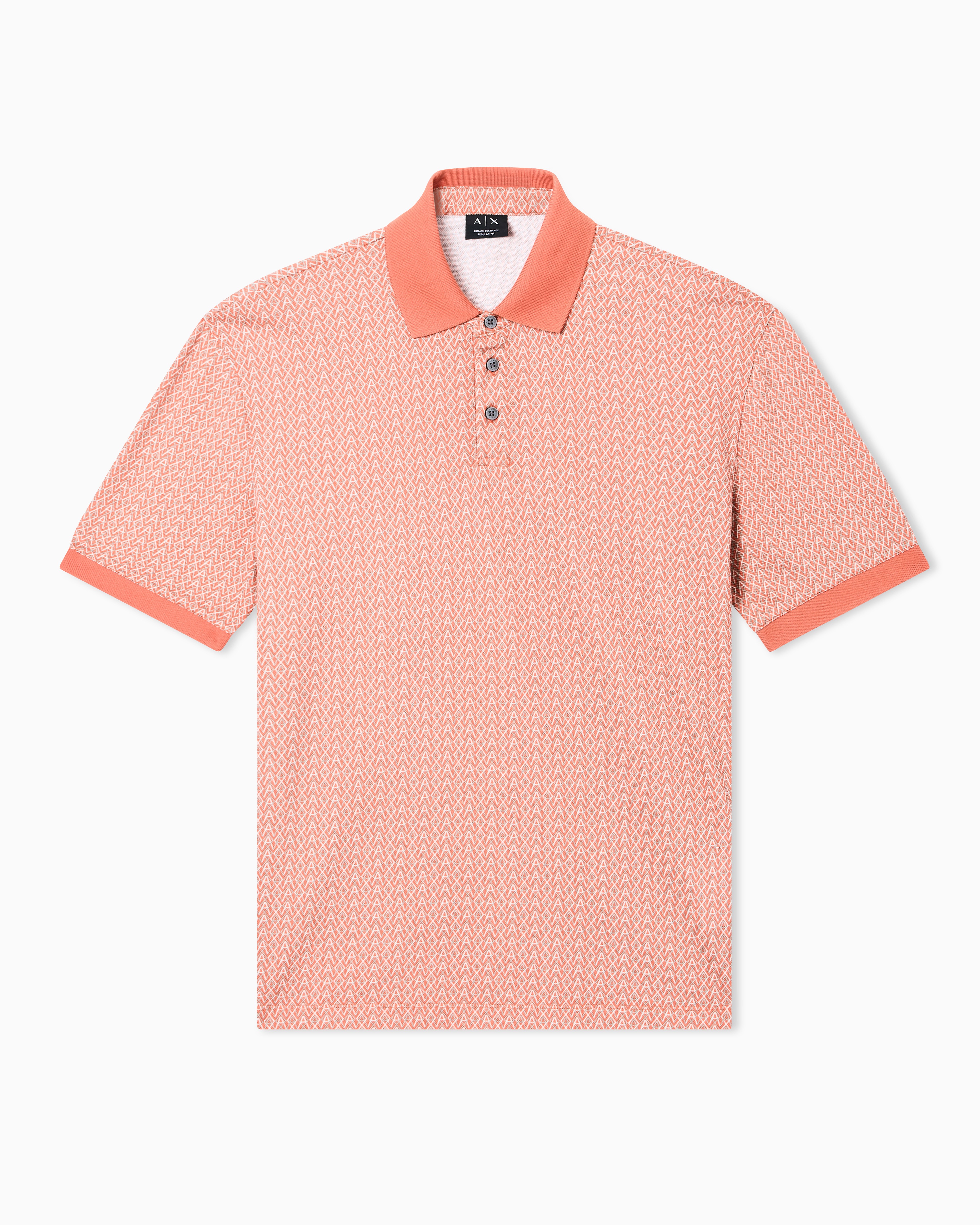 Allover Logo Regular Fit POLO SHIRT