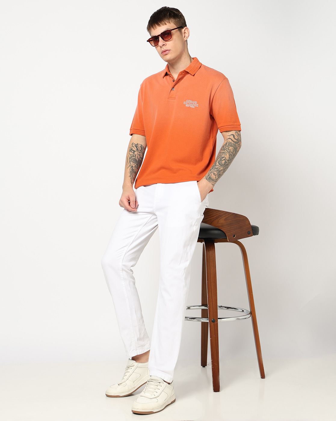 Typographic Logo Regular Fit POLO SHIRT